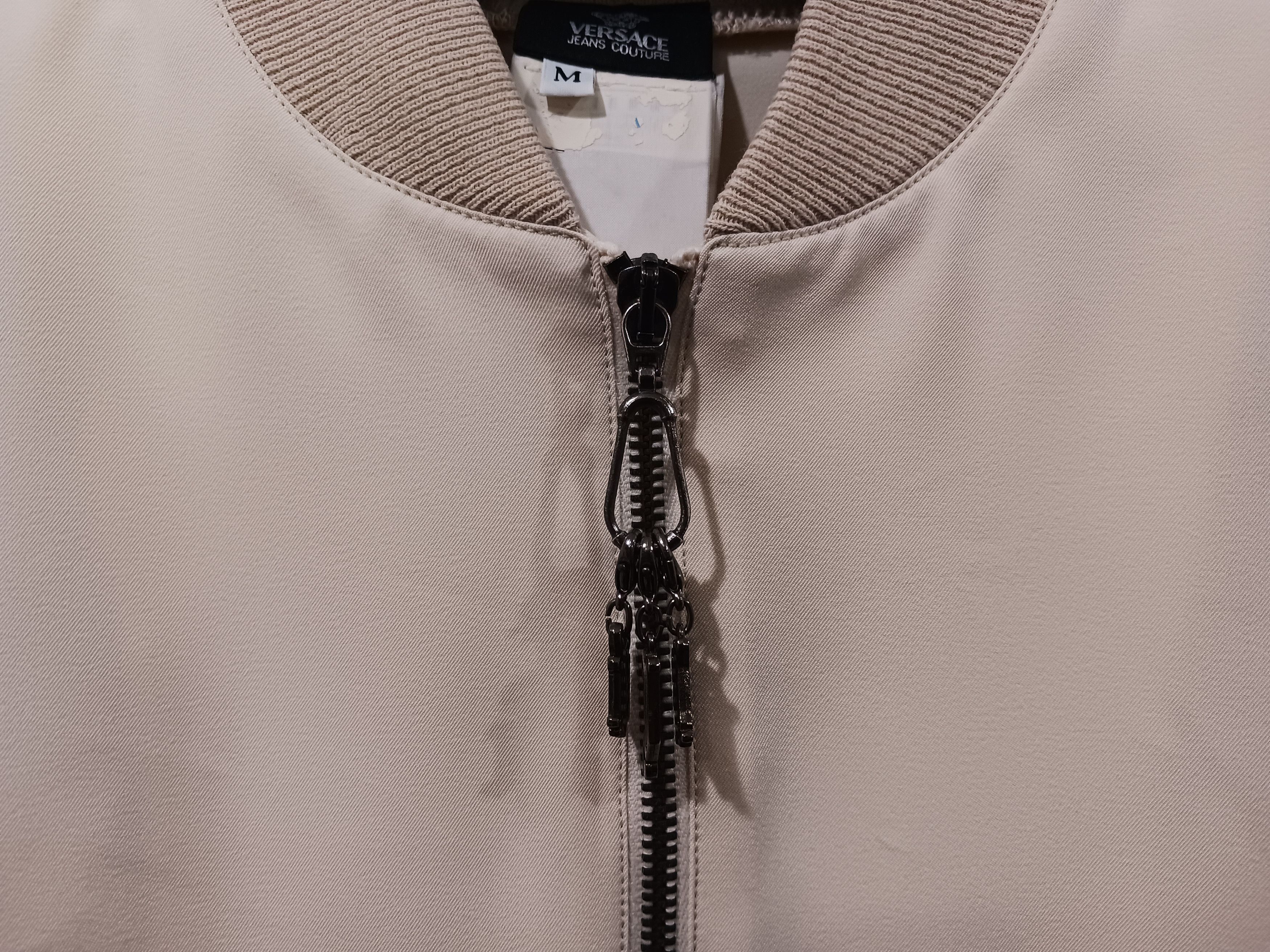 Versace Jeans Couture Versace Jeans Couture Vintage VJC Zipper Charm Bomber Jacket Size M / US 6-8 / IT 42-44 - 9 Thumbnail