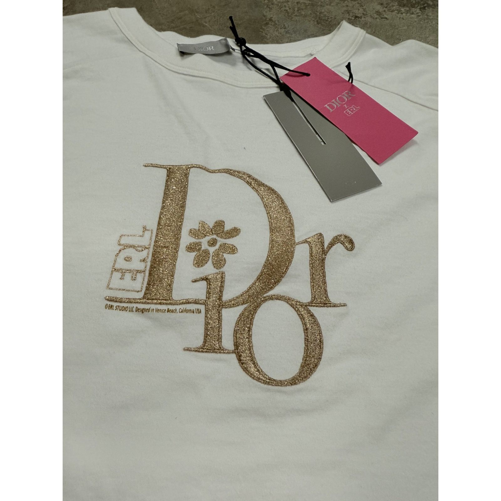 Dior Dior ERL Tee New XL With Tags Size US XL / EU 56 / 4 - 2 Thumbnail