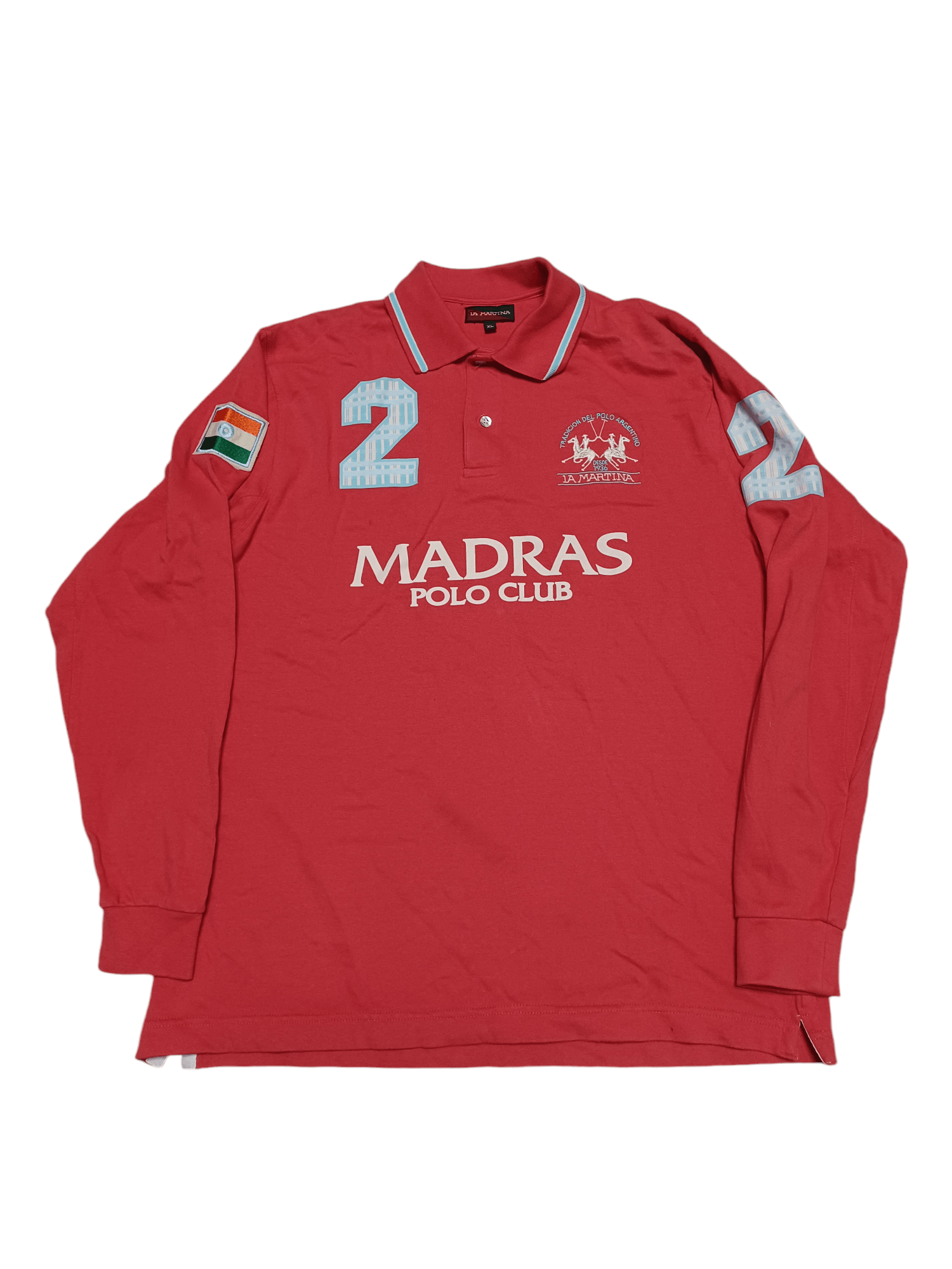 CHIEF KEEF MADRAS POLO CLUB INDIA LA MARTINA RUGBY SHIRT