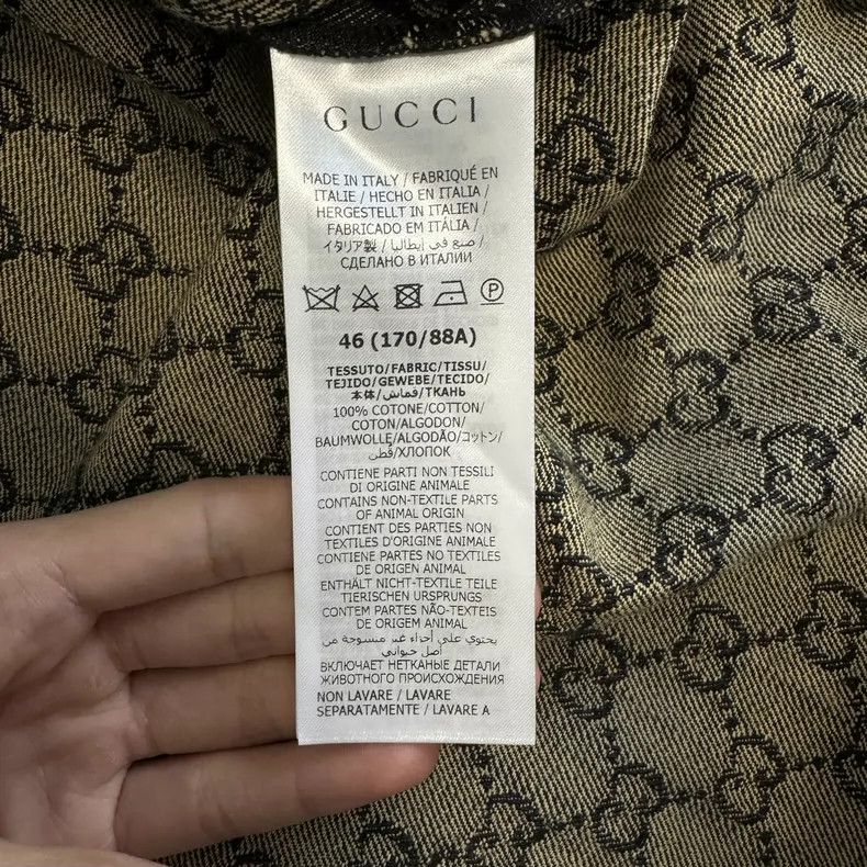 Gucci Gucci Full-print denim jacket 2504-Nextarrow Size US S / EU 44-46 / 1 - 2 Thumbnail