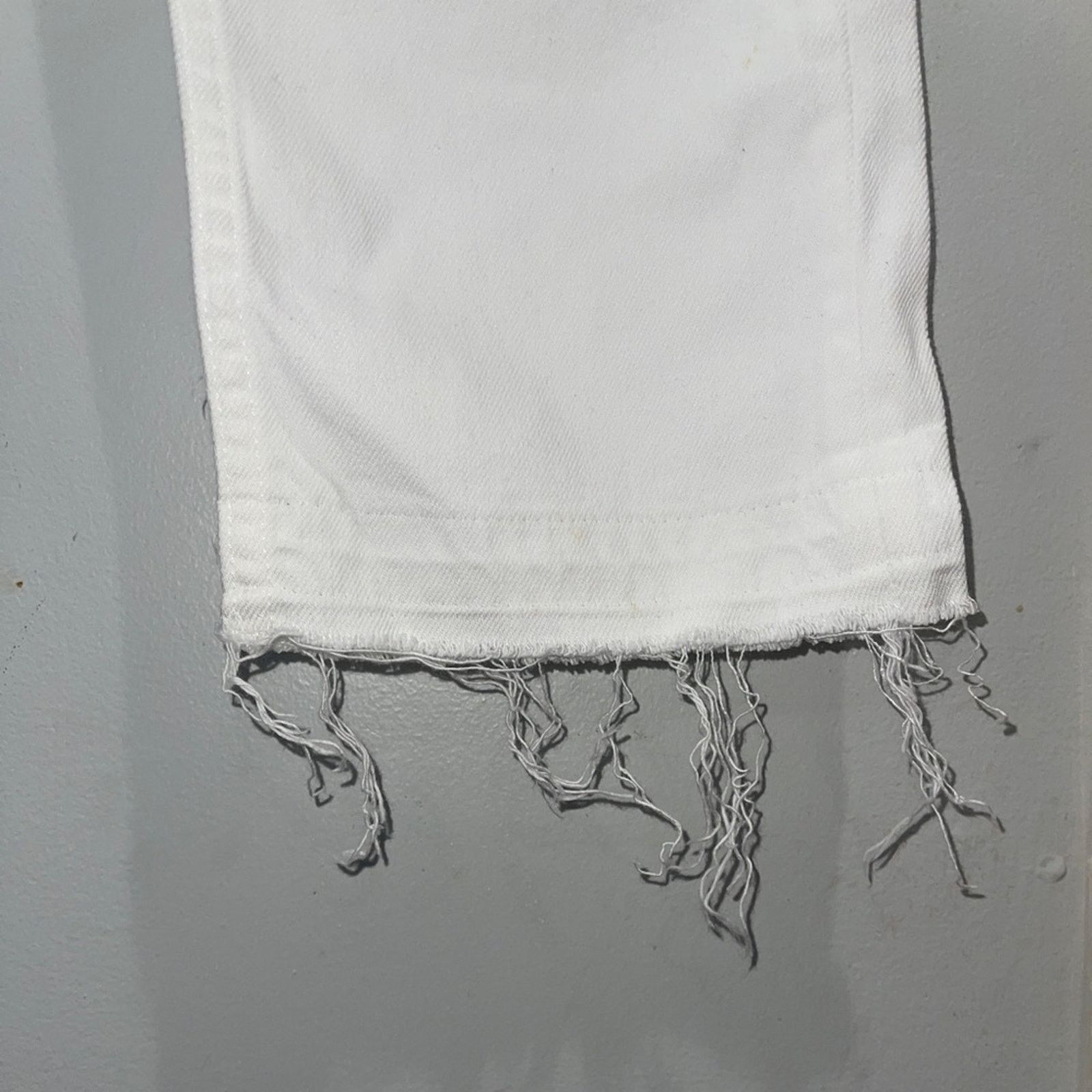 Rag & Bone RAG & BONE White Ankle Slim Mid Rise Boyfriend Sz 25 Size 25" / US 0 / IT 36 - 5 Thumbnail
