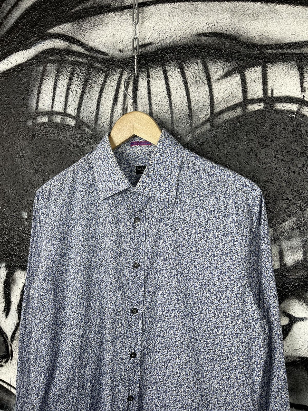Paul Smith Paul Smith London Italian Button Up Floral Shirt Men’s Size US M / EU 48-50 / 2 - 3 Thumbnail