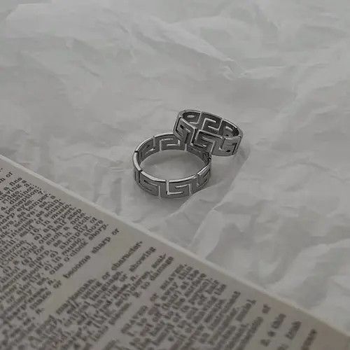 Designer × Vintage Retro punk rings Size ONE SIZE - 2 Thumbnail