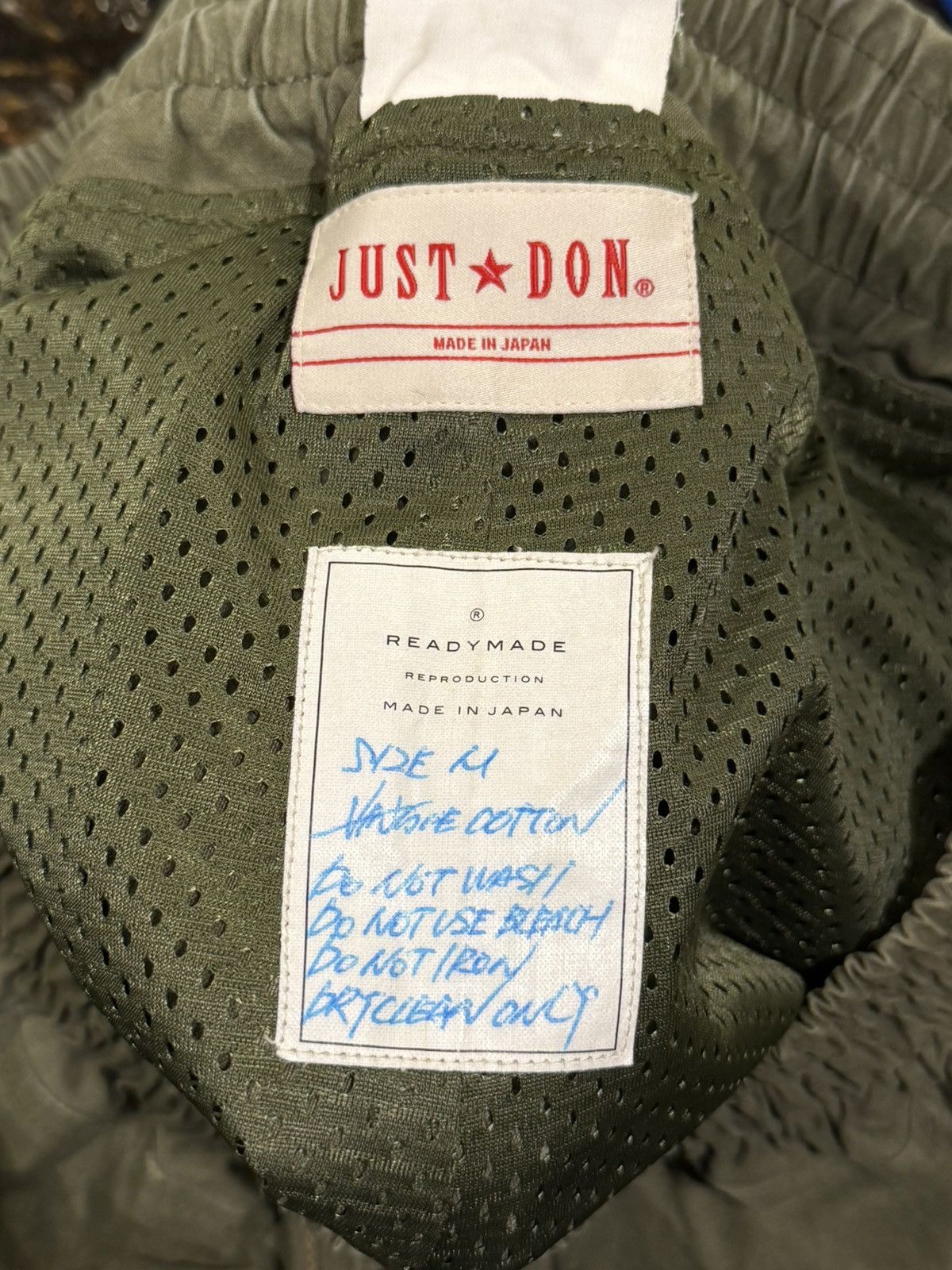 Just Don Just Don x READYMADE Military Green All Star Gold Shorts Size US 32 / EU 48 - 10 Thumbnail