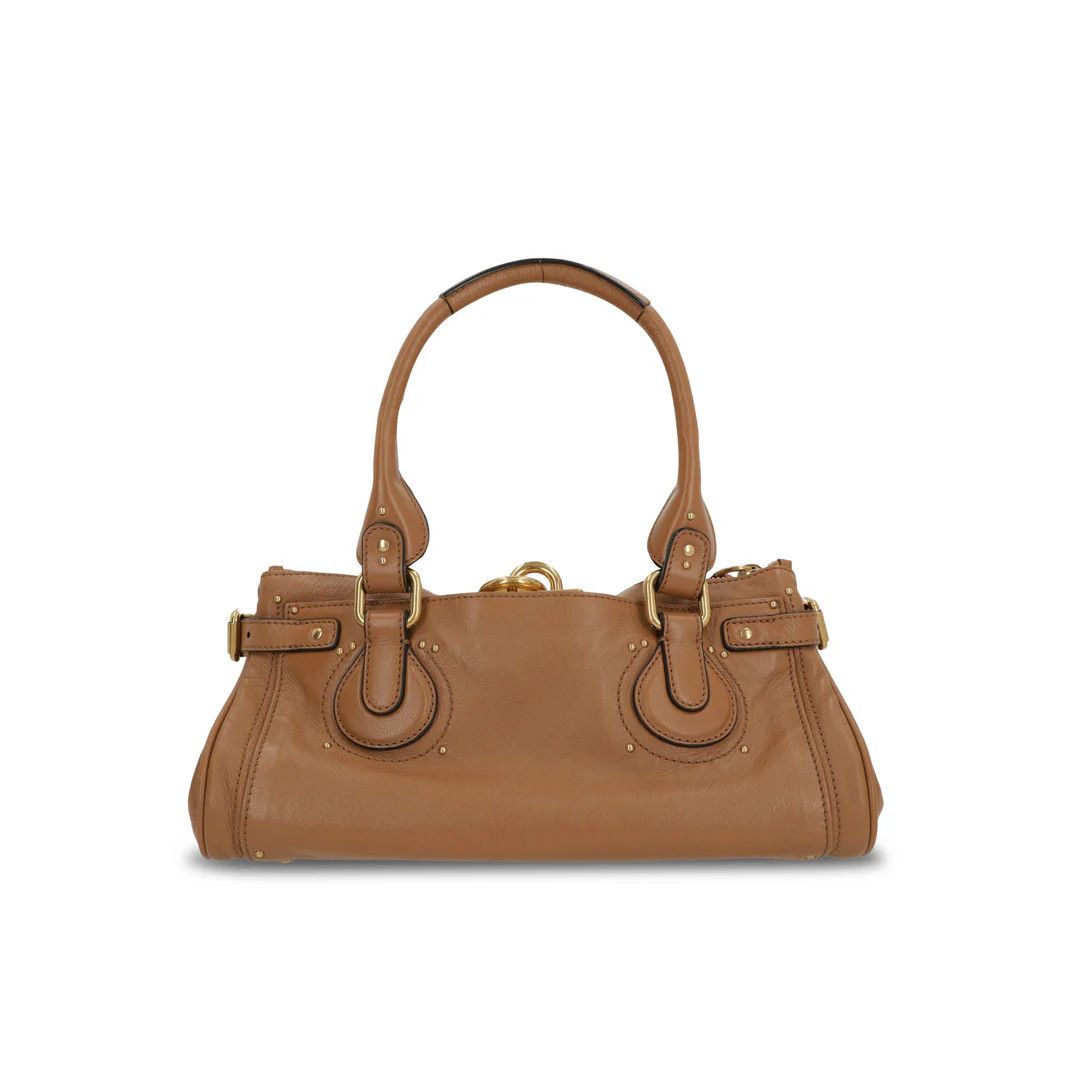 Chloe Chloe Paddington Mustang Brown Leather Top Handle Bag New & Size ONE SIZE - 3 Thumbnail