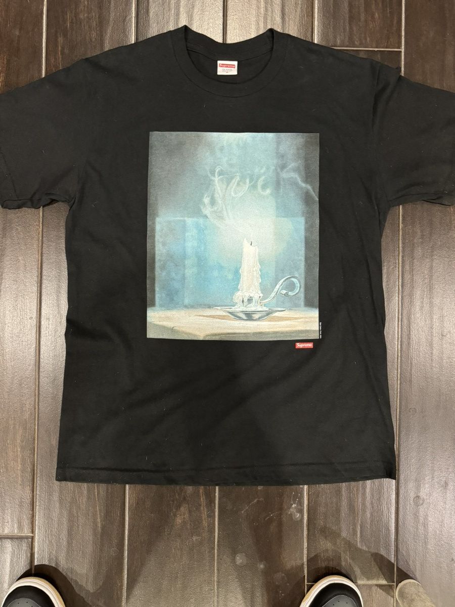 Supreme Supreme Fuck Candle Tee M Size US M / EU 48-50 / 2 - 1 Thumbnail