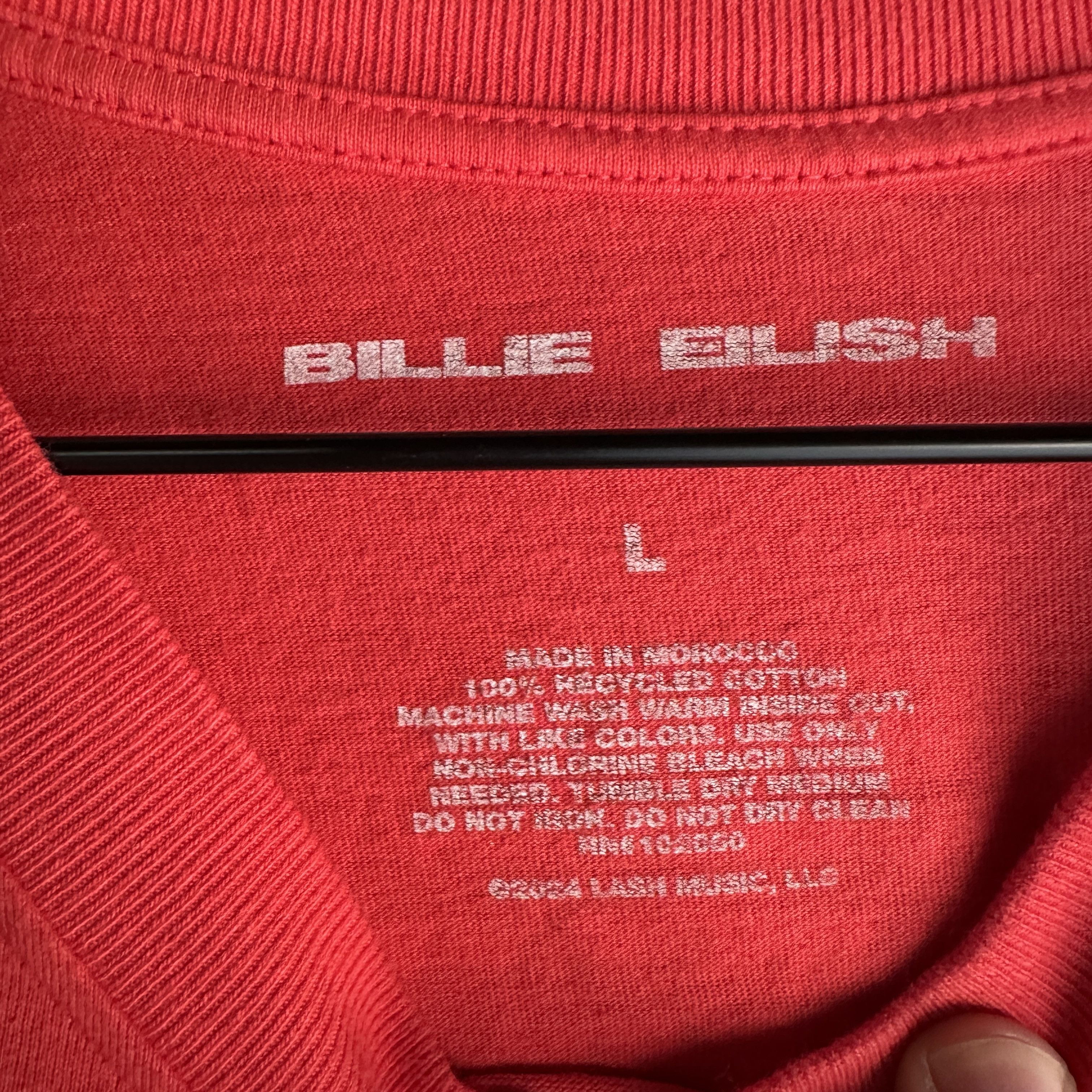 Billie Eilish Billie Eilish Hit Me Hard and Soft T Shirt Mens Tour Merch Size US L / EU 52-54 / 3 - 6 Thumbnail