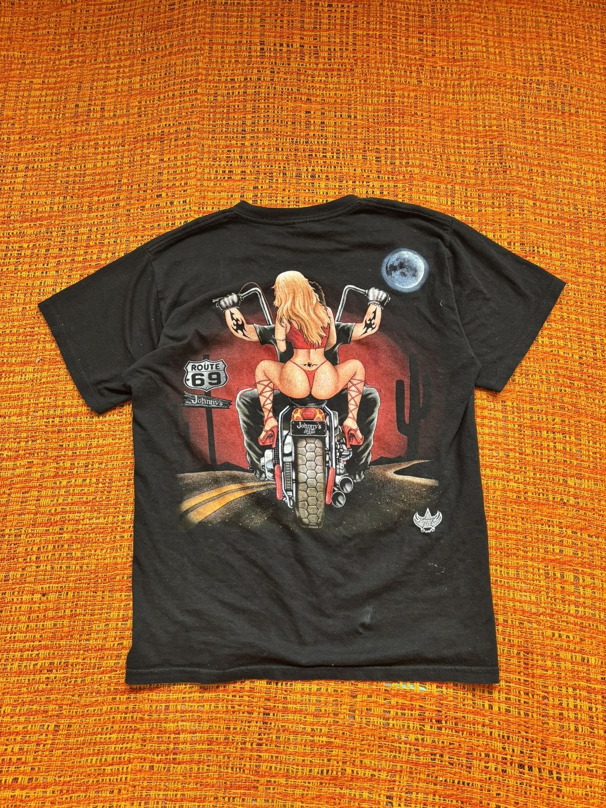 Other y2k route 69 AOP biker t shirt Size US M / EU 48-50 / 2 - 4 Thumbnail
