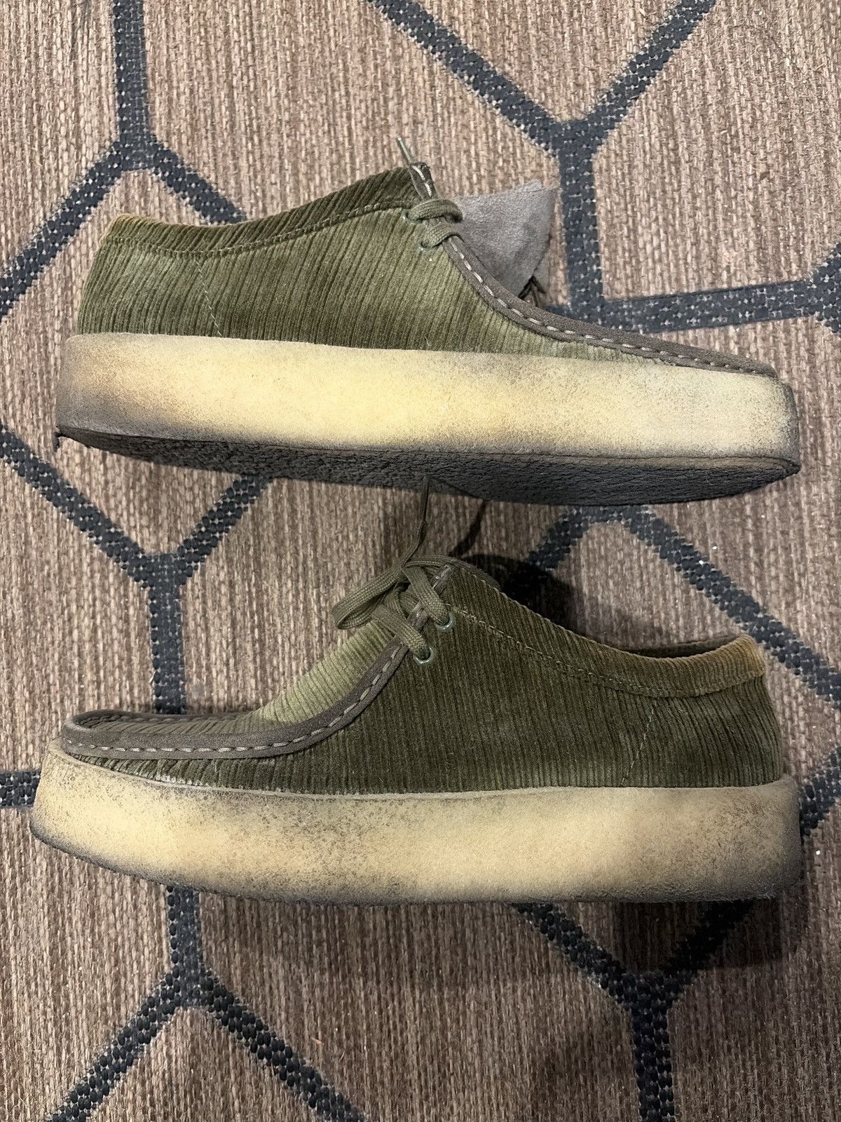 Clarks Wallabee Clark's suede green Size US 10.5 / EU 43-44 - 6 Thumbnail
