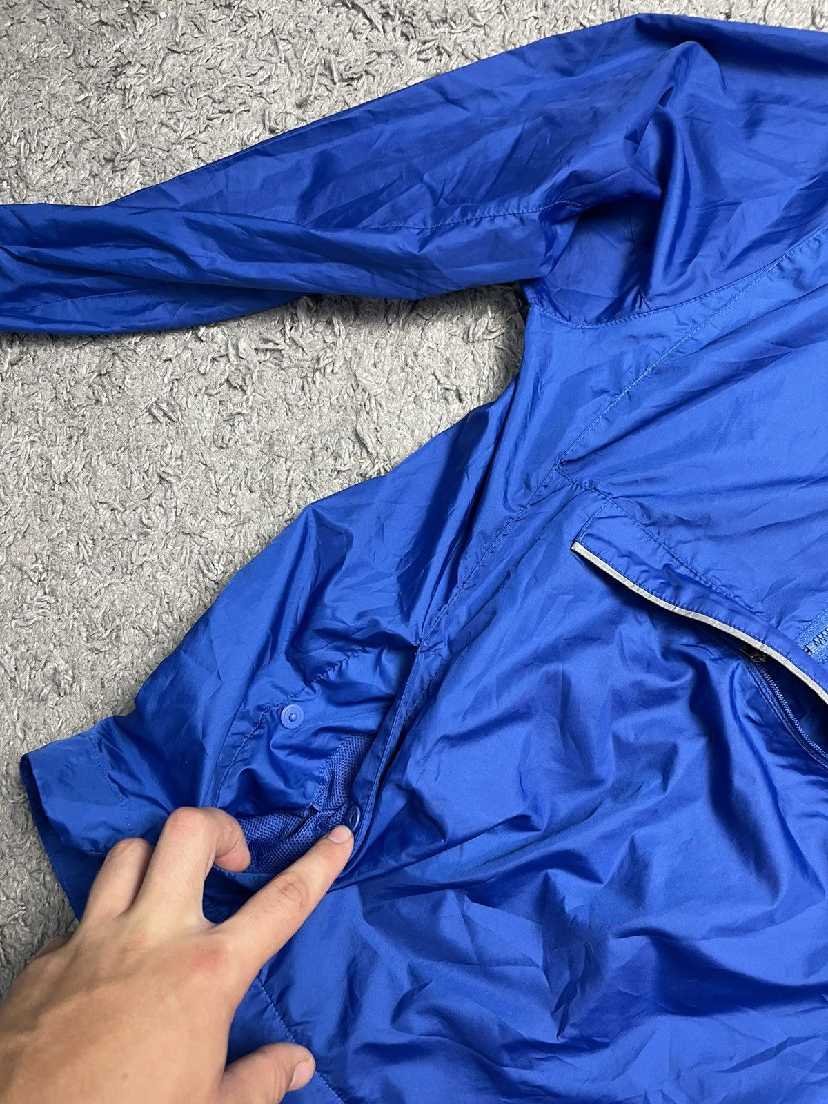 Nike Nike Anorak Swoosh Logo Blue Size S Size US S / EU 44-46 / 1 - 7 Thumbnail