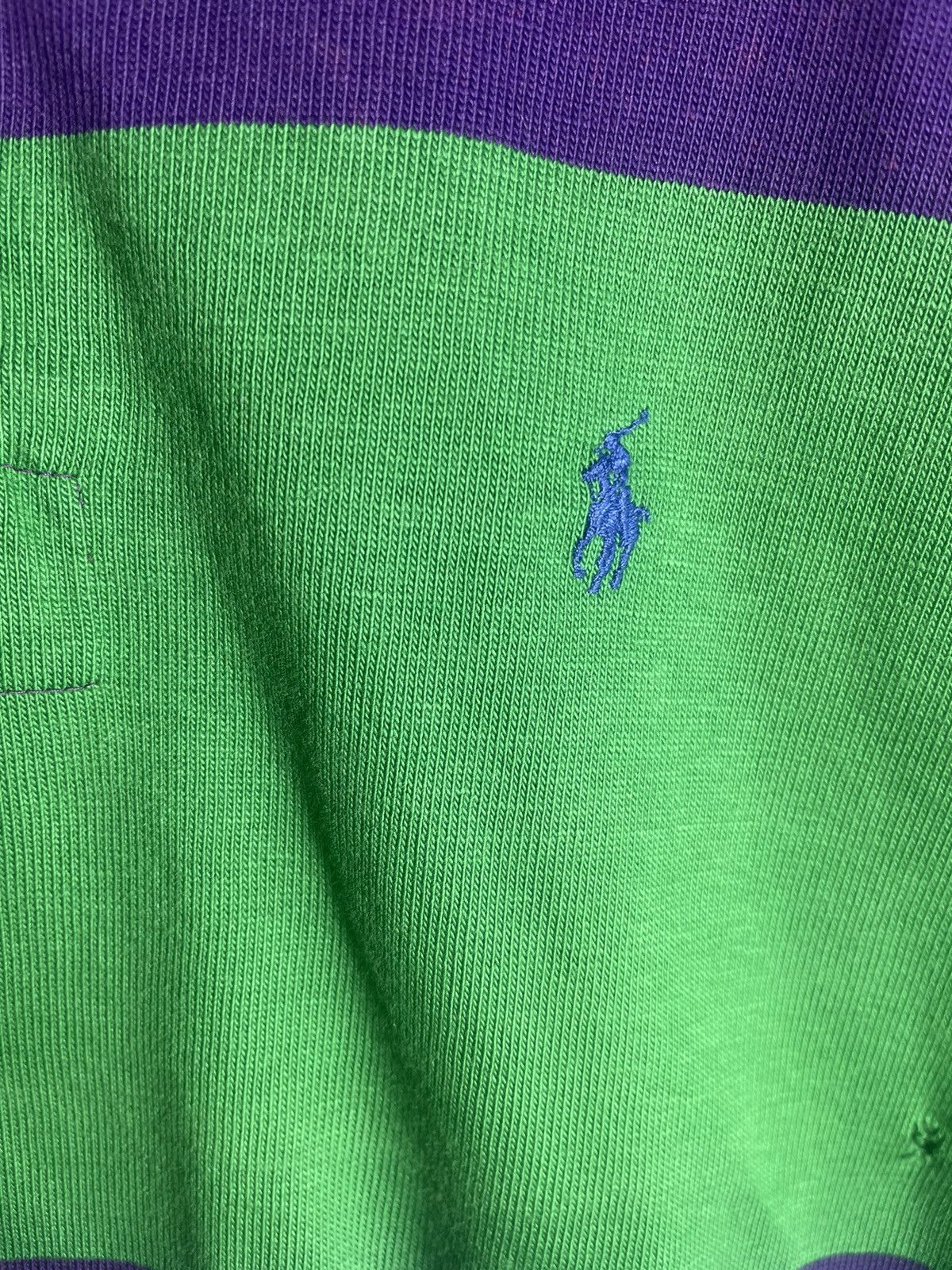 Polo Ralph Lauren × RRL Ralph Lauren × Vintage Vintage Polo Ralph Laurent Polo rugby shirt Size US XL / EU 56 / 4 - 4 Thumbnail