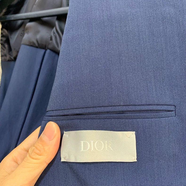 Dior Dior FW21 Wool Blended Technology Fabric Long Belt Jacket 2 Size US M / EU 48-50 / 2 - 7 Thumbnail