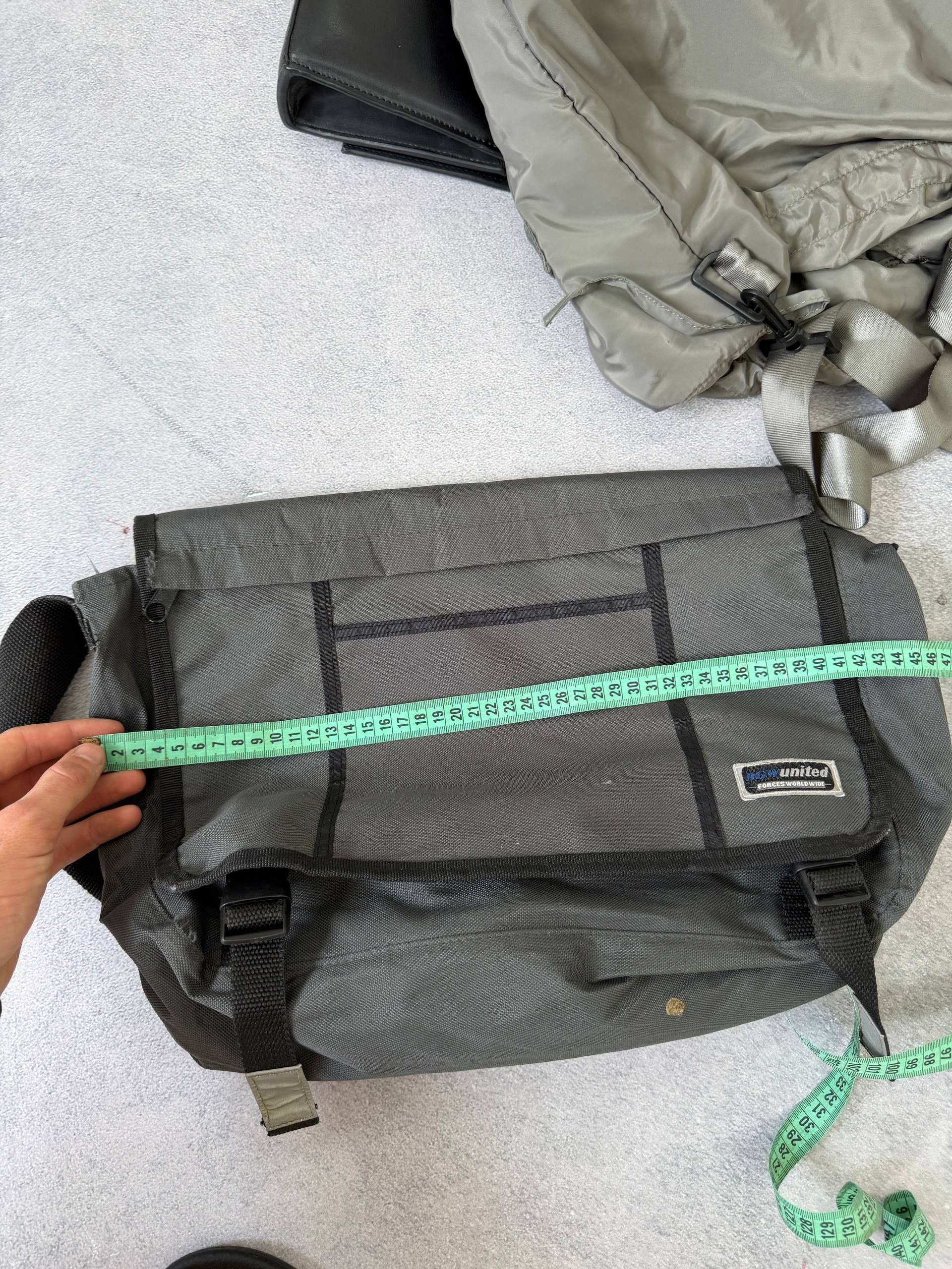 Vintage Avant-Garde If Six Was Nine Style Crossbody Messenger Bag Size ONE SIZE - 12 Thumbnail