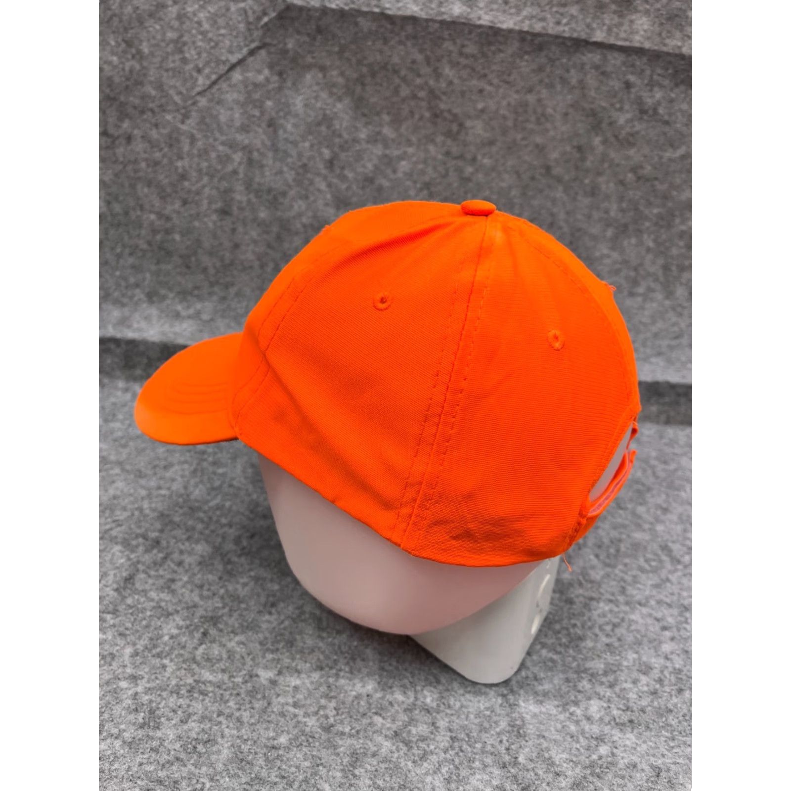 Vintage Paramount Outdoors Hat Strap Back Adult One Size Orange Hike High Visibility Hat/Cap Men Sung? Size ONE SIZE - 5 Thumbnail