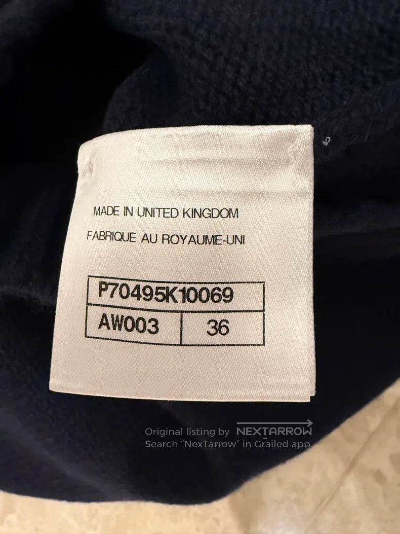 Chanel Chanel 21p dark blue lace double C round-neck knitted swea Size XS / US 0-2 / IT 36-38 - 4 Thumbnail