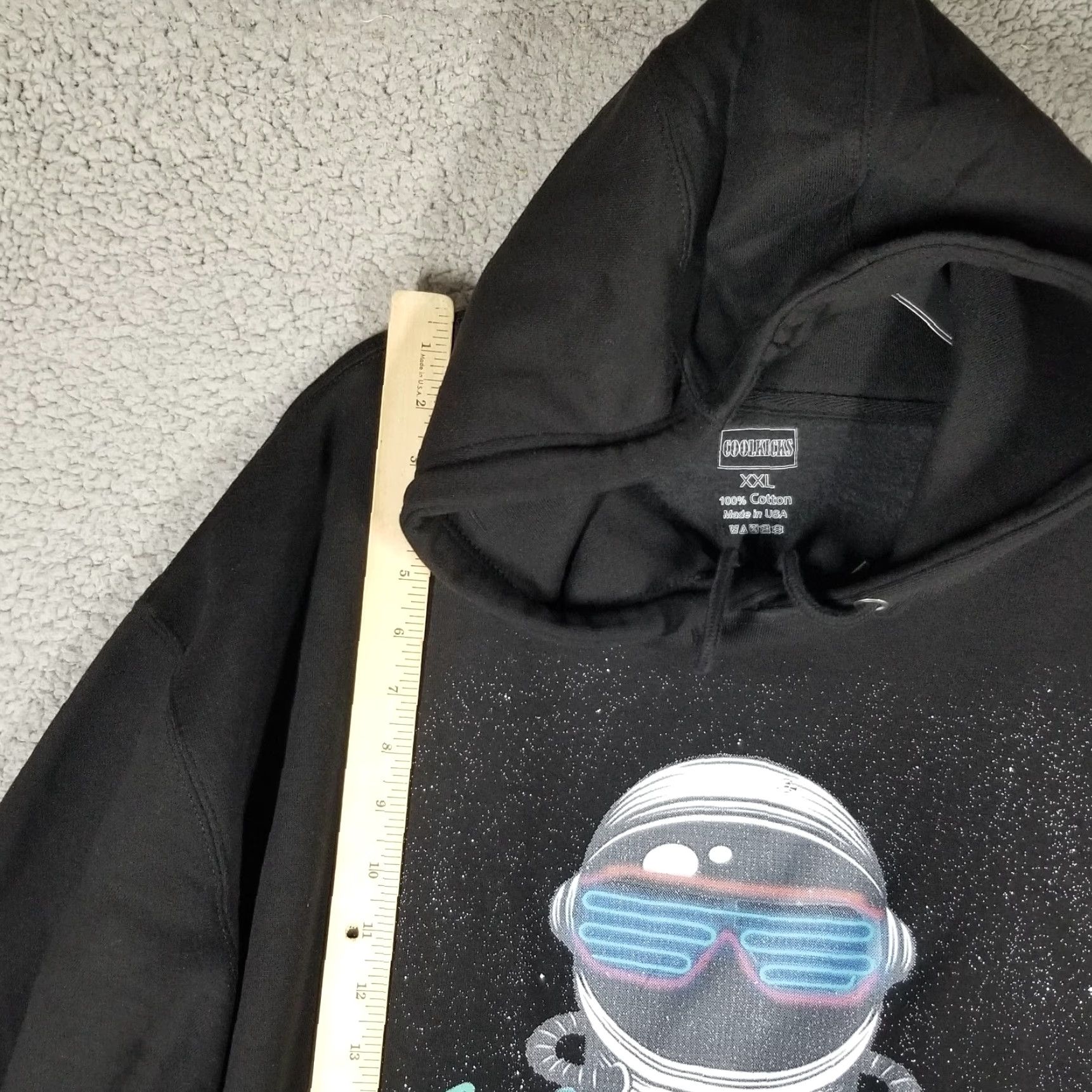 Vintage VINTAGE Cool Kicks Joe Hollywood Collaboration Hoodie Men XXL Black Sports Pullover Activewear 90s Size US XXL / EU 58 / 5 - 4 Thumbnail