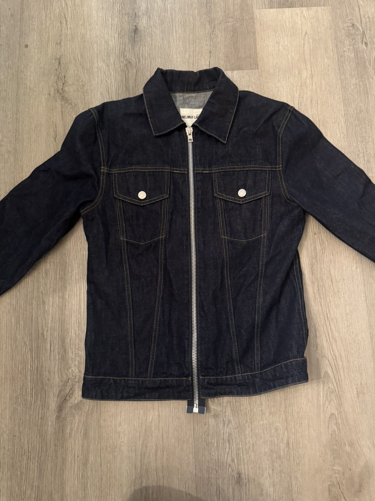 Helmut Lang HELMUT LANG 2004 REEDITION DENIM JACKET Size US S / EU 44-46 / 1 - 4 Thumbnail