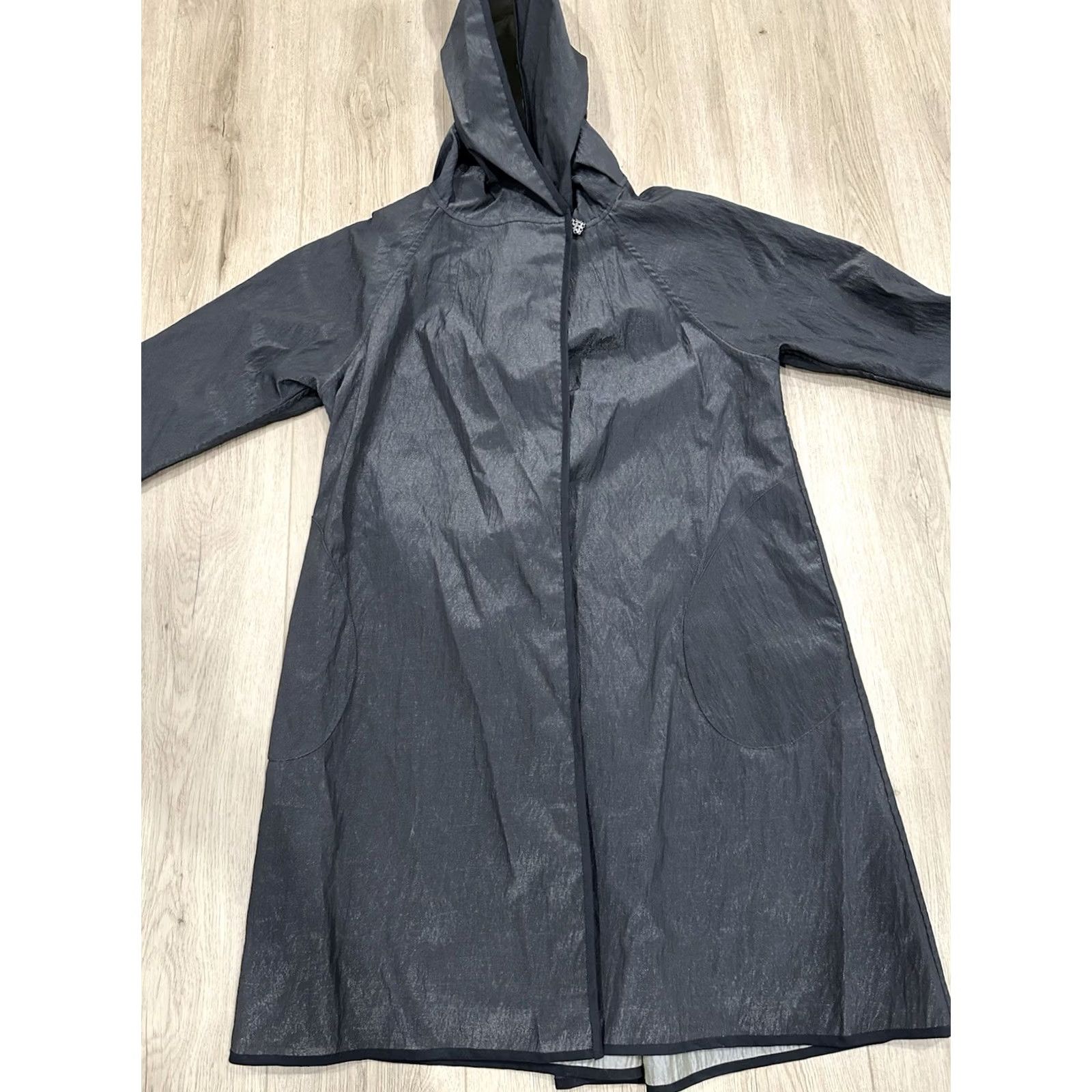 Rains Mycra Pac Reversible Hood Rain Coat Jacket S/M Women’s Coat Size S / US 4 / IT 40 - 3 Thumbnail