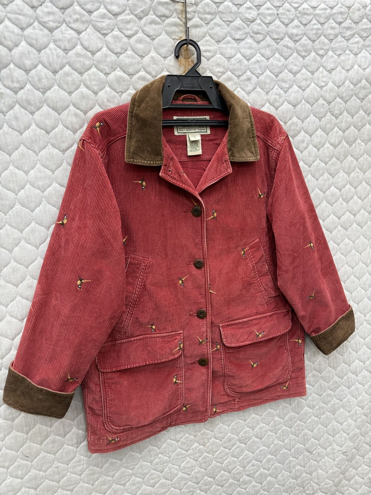 L.L. Bean 🔥🔥🔥ARCHIVE VINTAGE LL BEAN PHEASANT CORDUROY JACKET Size M / US 6-8 / IT 42-44 - 3 Thumbnail