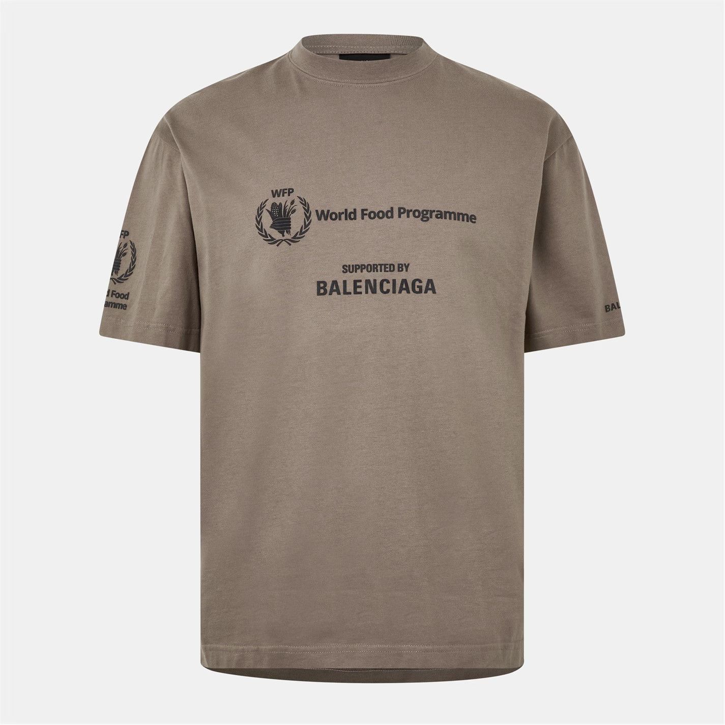 Balenciaga o1g2r1mq0226 T-Shirt in Taupe Size US XXL / EU 58 / 5 - 1 Thumbnail