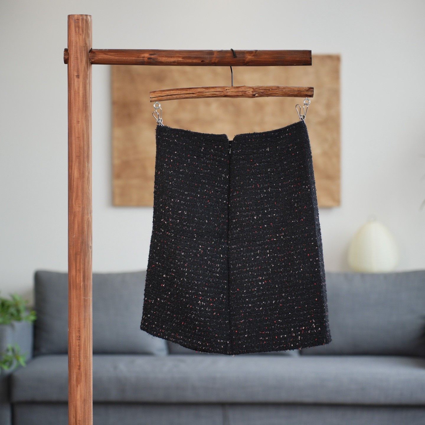 Max Mara Max Mara Slim Black Skirt 42 Women Size 42" / US 20 - 1 Thumbnail