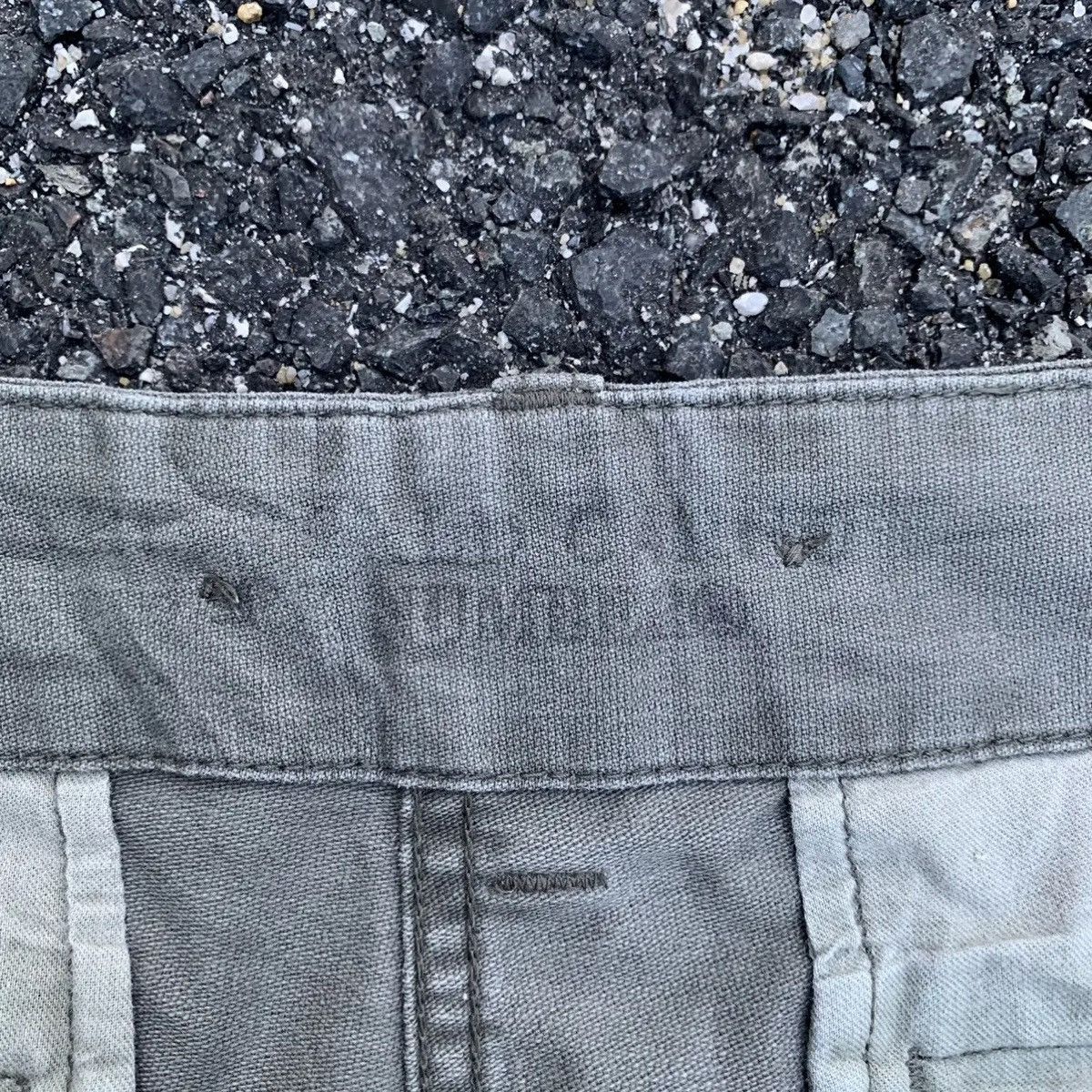 Japanese Brand Back Number Utility Faded Tactical Heavy Cotton Cargo Pants Size US 32 / EU 48 - 6 Thumbnail