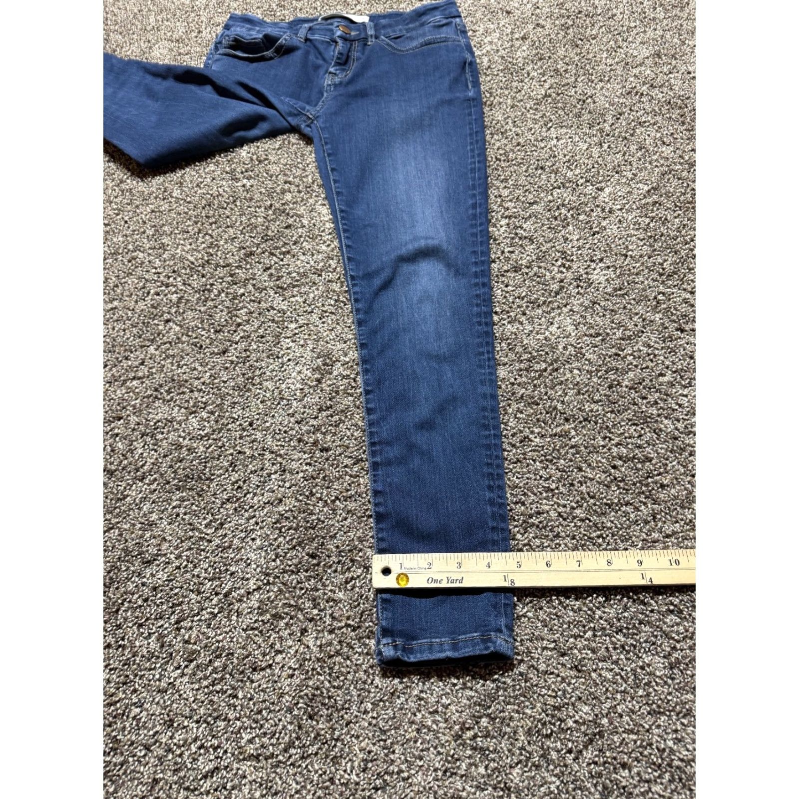Vintage VINTAGE Buckle BKE Buckle Stella Women's Jeans Size 28Blue Denim Low Rise Ankle Skinny Slim, 5-Pocket, Stretch, Regular, Blue, Women, Jeans Size 28" / US 6 / IT 42 - 7 Thumbnail