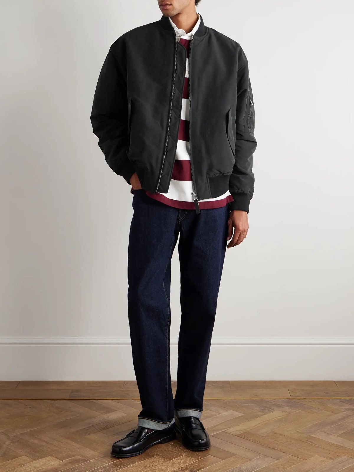 NN07 NN07 8624 She’ll Bomber Jacket Size US XL / EU 56 / 4 - 2 Thumbnail