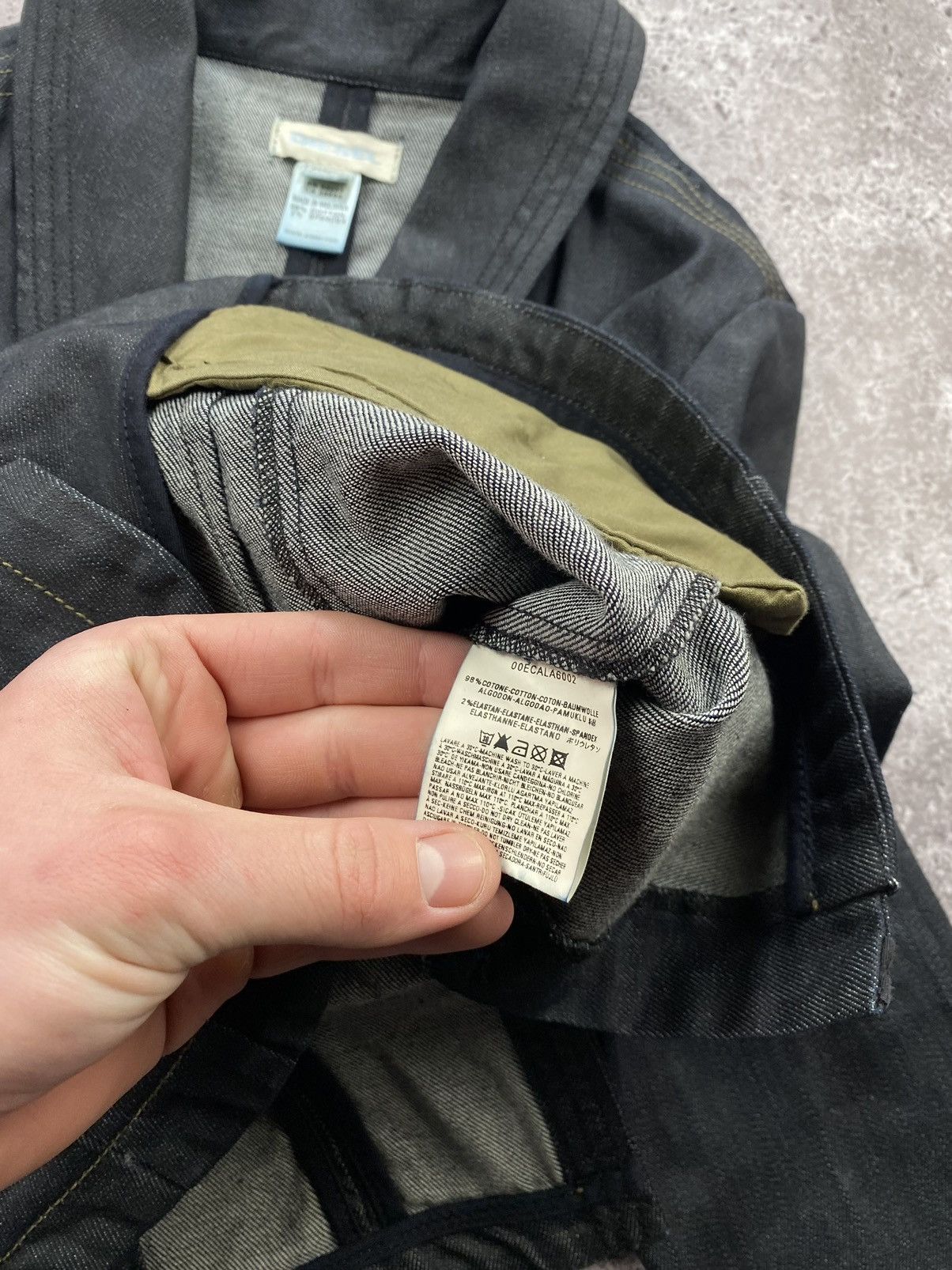 Diesel AVANTGARDE DIESEL JUNYA WATANABE RICK OWENS STYLE DENIM JACK Size M / US 6-8 / IT 42-44 - 6 Thumbnail