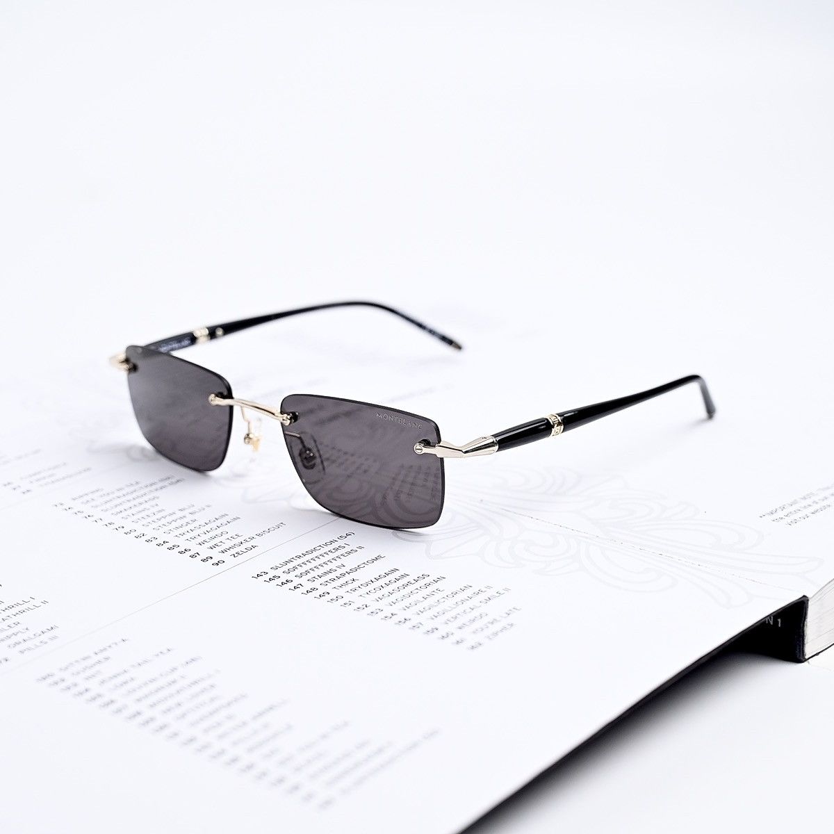 Montblanc MONTBLANC MB0344S SUNGLASSES Size ONE SIZE - 1 Thumbnail