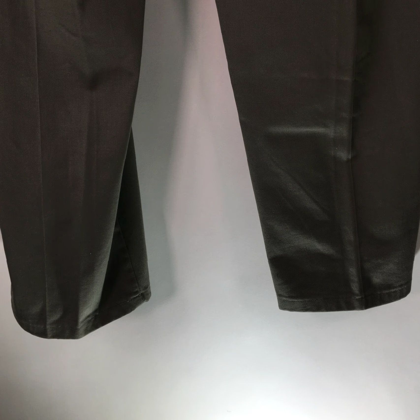 Vintage Reed St James Mens Dress Pants 42 Gray Pleated Straight High Rise Inseam 30 100% Cotton Size US 42 / EU 58 - 4 Thumbnail