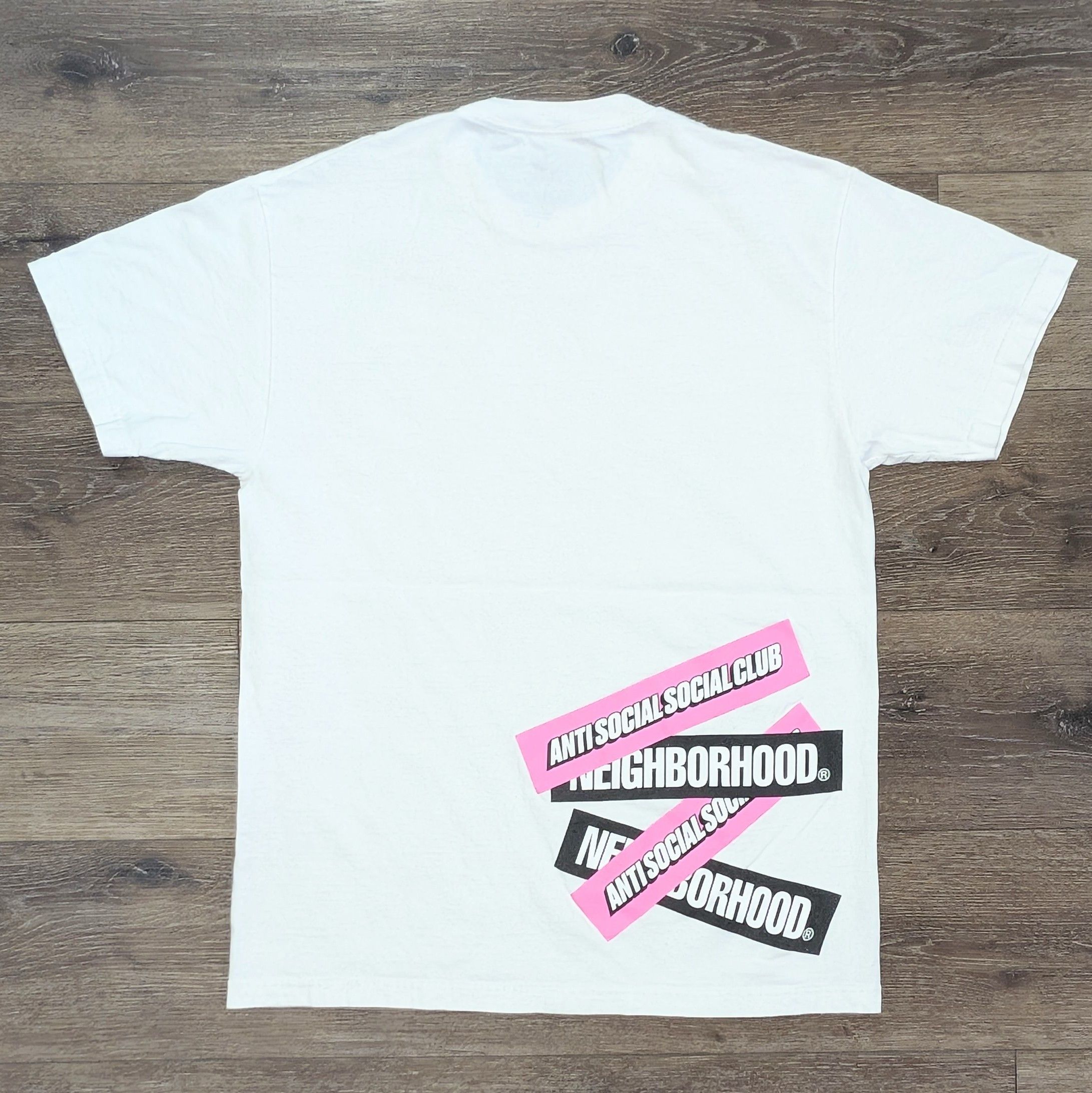 Anti Social Social Club × Neighborhood Anti Social Social Club x Neighborhood t-shirt - SIZE L Size US L / EU 52-54 / 3 - 6 Thumbnail
