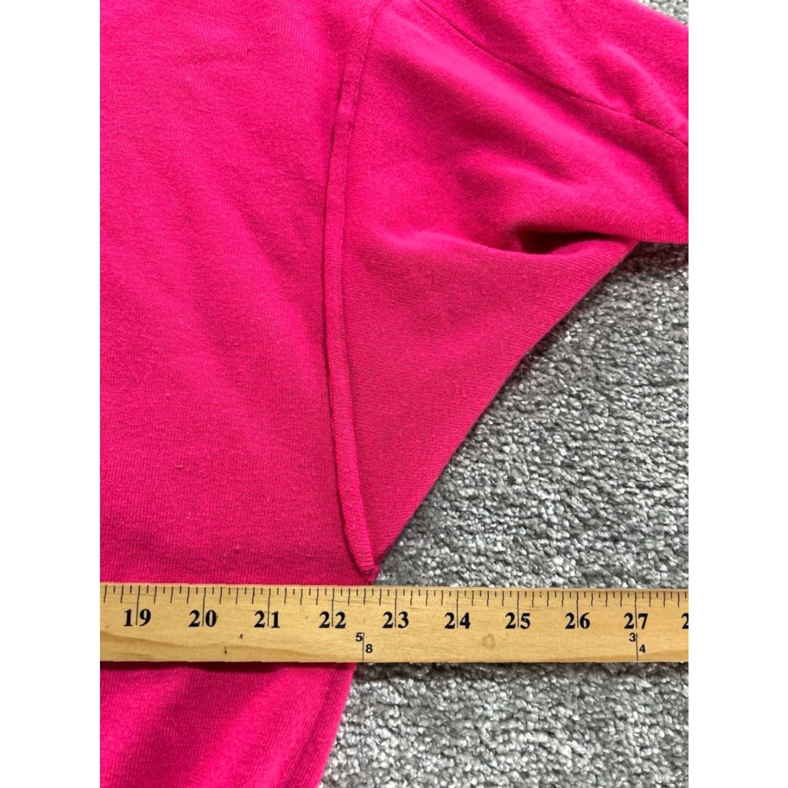 Free People Free People Sweater Womens S Pink Tight-Knit Mock Neck Winter Casual Size S / US 4 / IT 40 - 7 Thumbnail