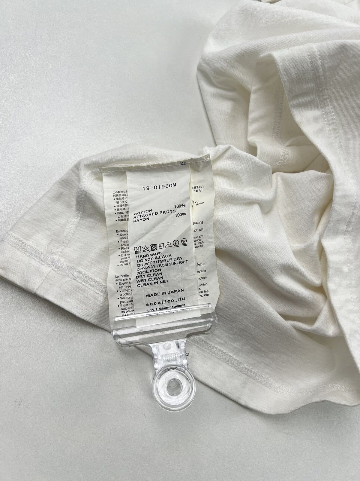 Sacai Sacai x dr woo long sleeve Size US M / EU 48-50 / 2 - 8 Thumbnail