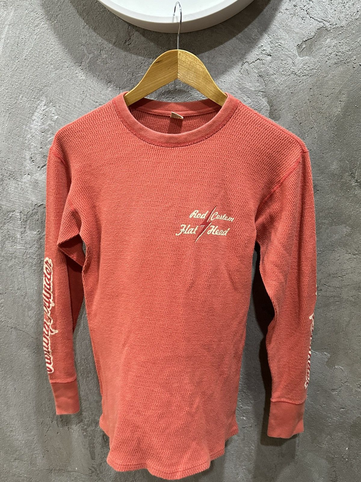 The Flat Head The Flat Head Rod Custom Rolling Thunder Thermal L/S Shirt Size US M / EU 48-50 / 2 - 5 Thumbnail
