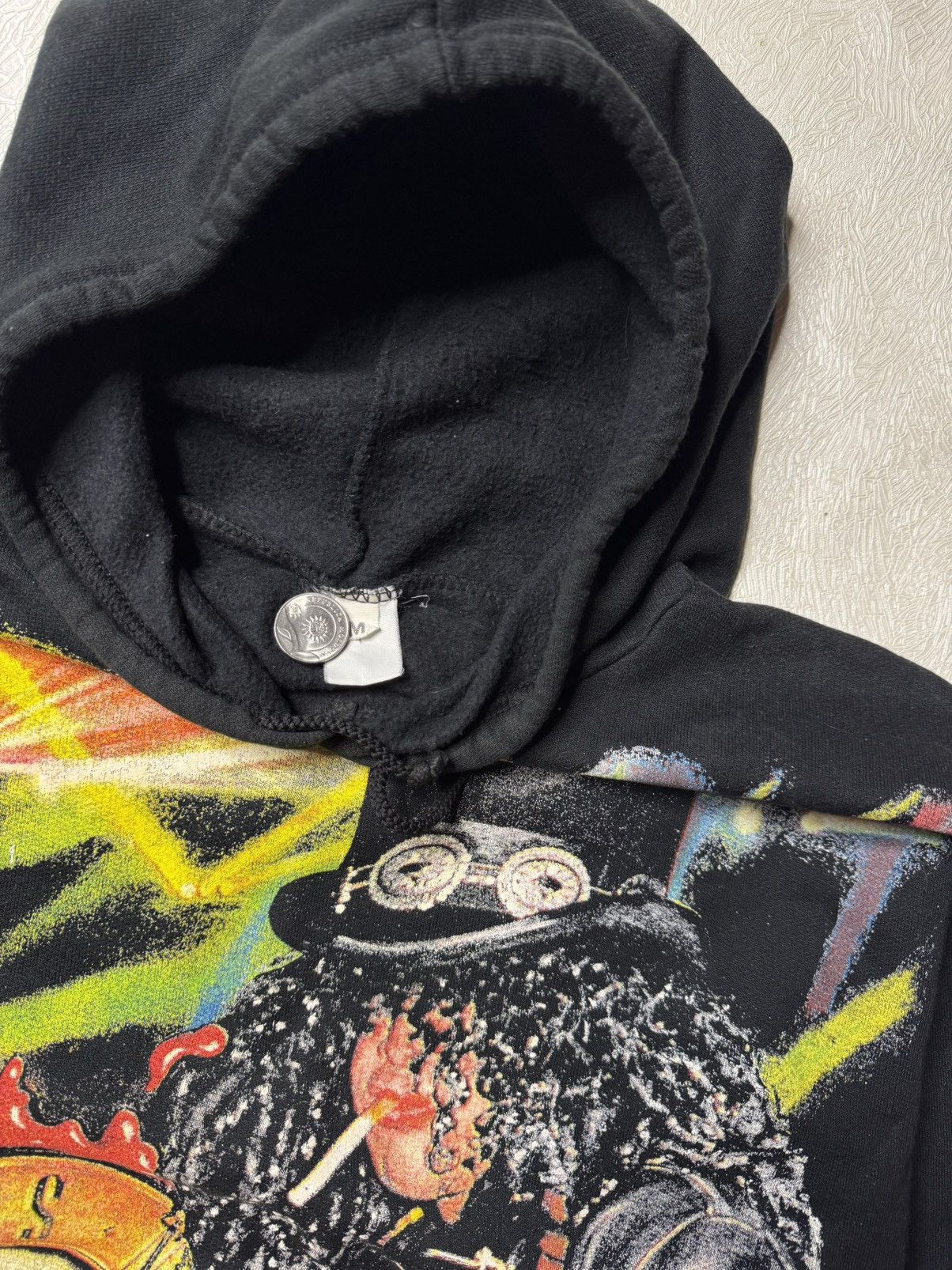 Band Tees × Guns N' Roses × Vintage VINTAGE GUNS N’ ROSES HOODIE ROCK STYLE Size US M / EU 48-50 / 2 - 5 Thumbnail