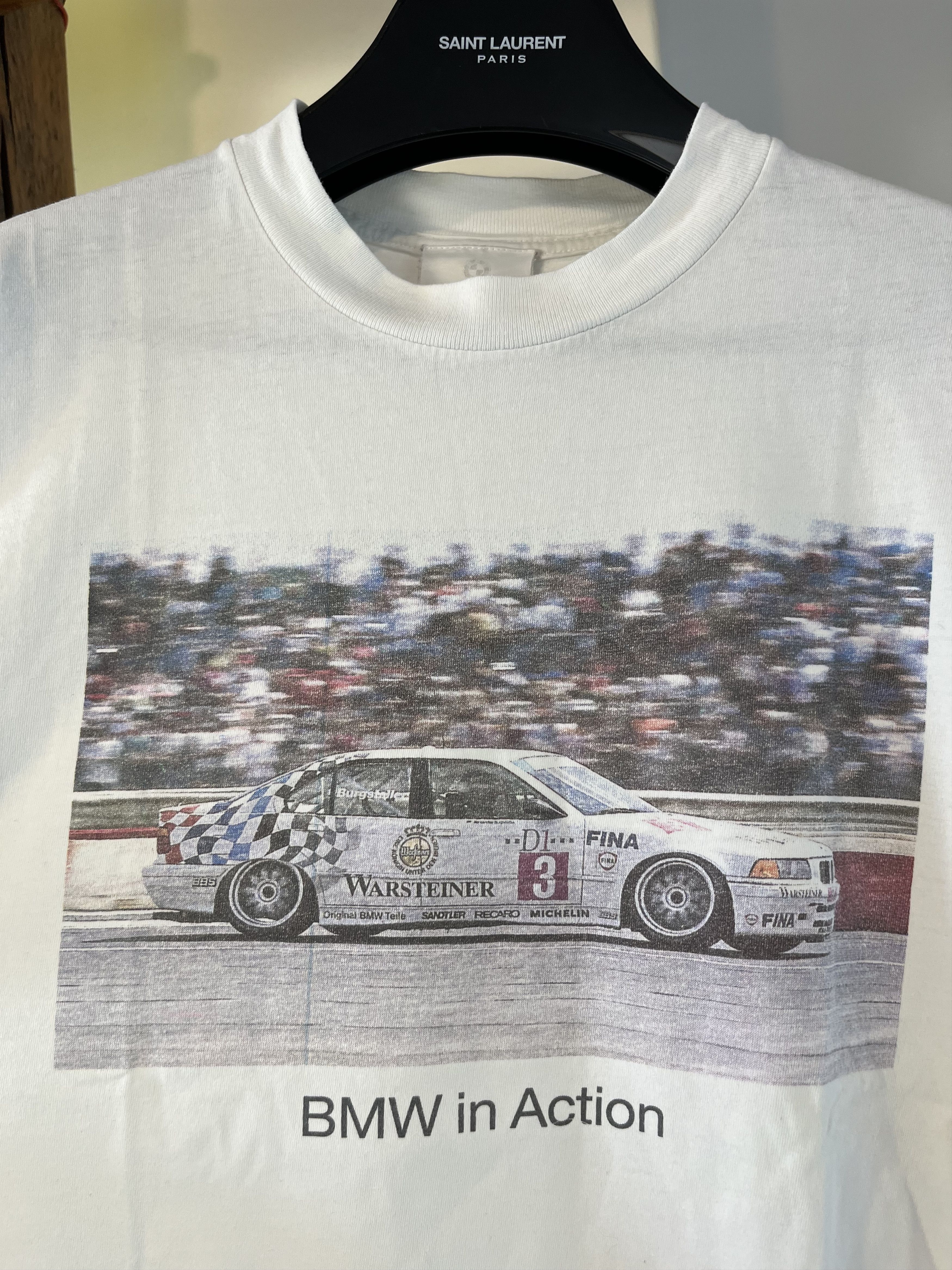 BMW Vintage 90s BMW in Action Motor Car Racing Nascar Size US L / EU 52-54 / 3 - 2 Thumbnail