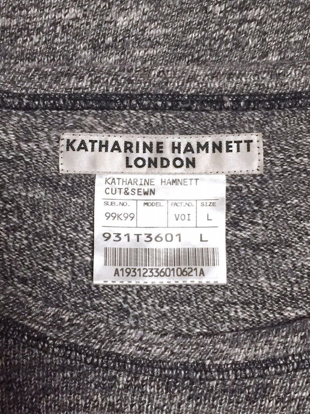 Katharine Hamnett London Katharine Hamnett Military Knit Sweater Size US L / EU 52-54 / 3 - 1 Thumbnail