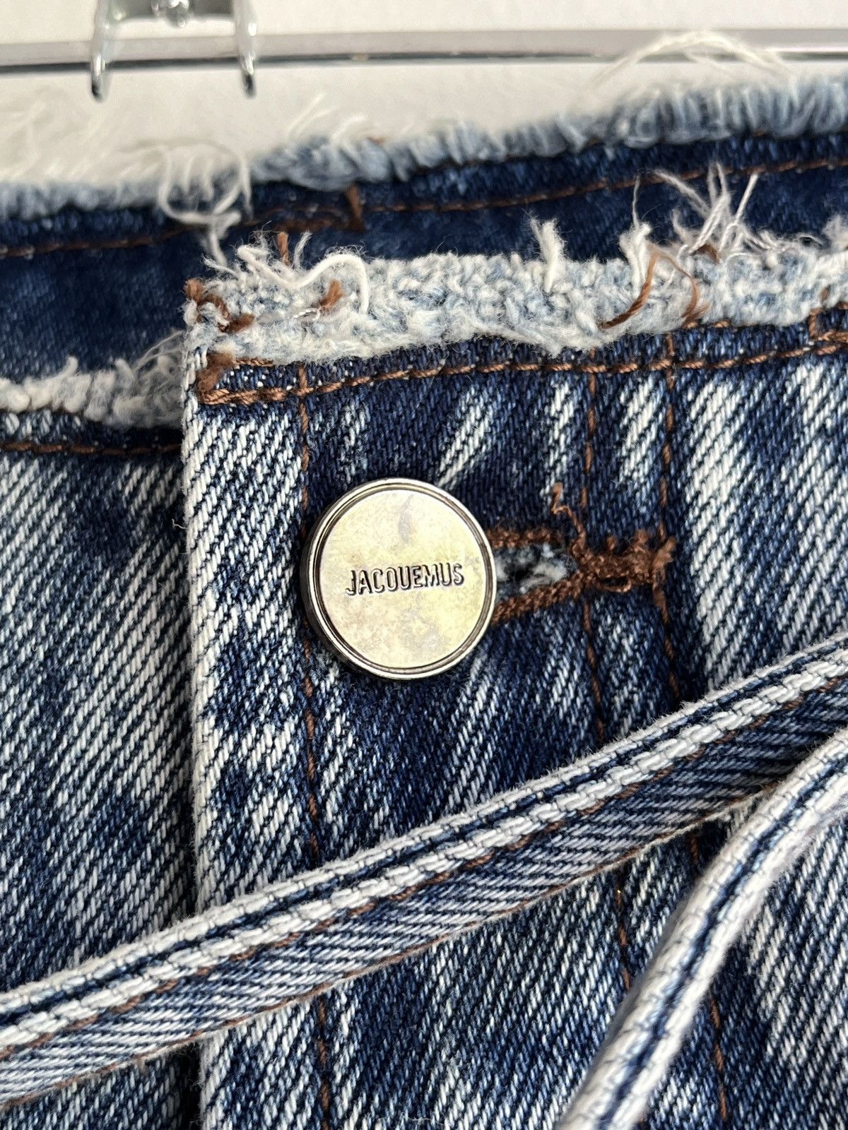 Jacquemus Caraco Belted Jeans Size 31" - 9 Thumbnail