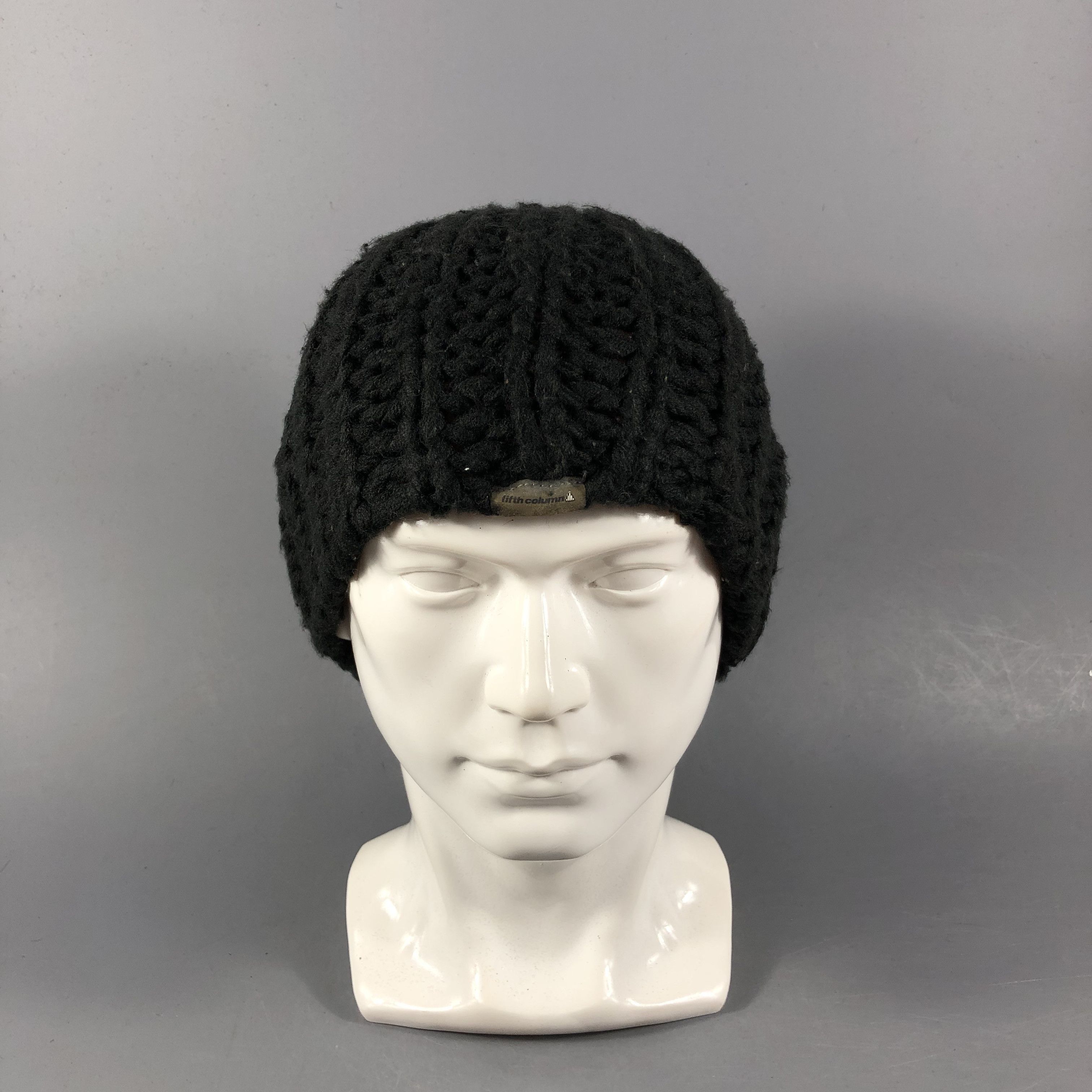 Vintage Fifth Column Knit Crochet Beanie Snowcap Snow Hat B892 Size ONE SIZE - 1 Thumbnail