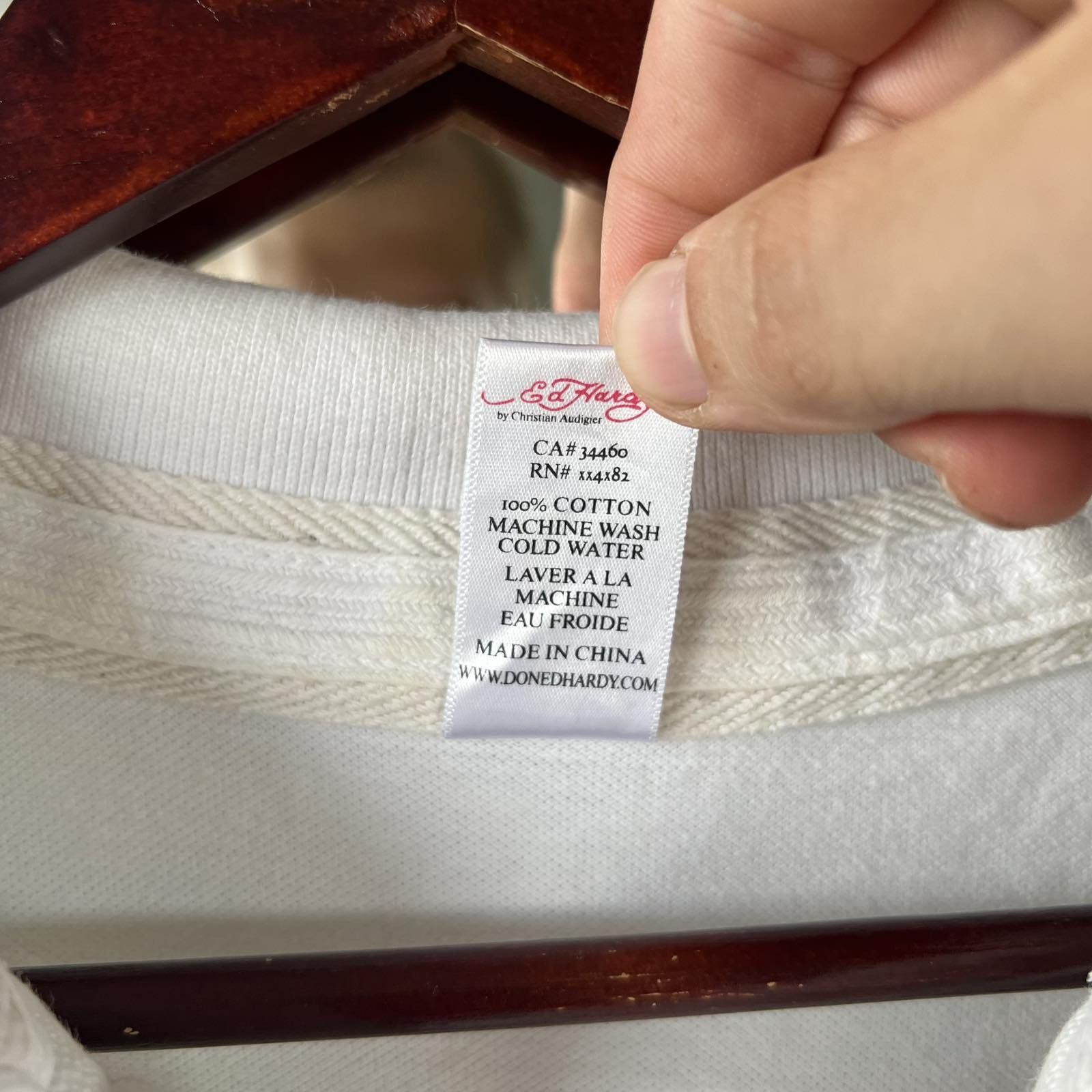 Ed Hardy Ed Hardy Polo Sz L Size US L / EU 52-54 / 3 - 4 Thumbnail