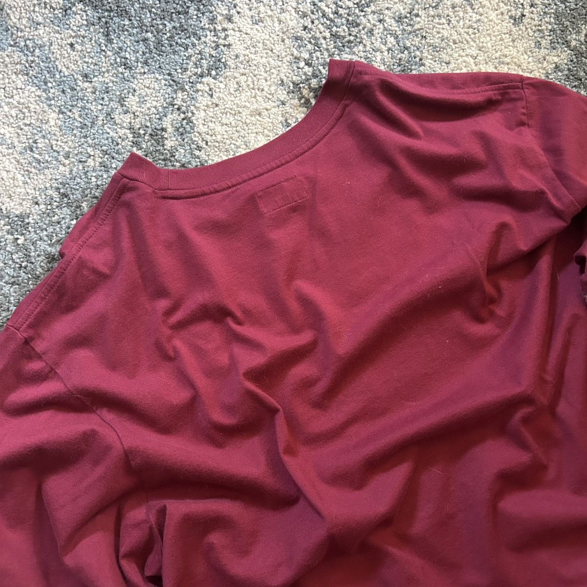 Supreme AUTUMN 2019 MiNDFUCK L/S MAROON OMBRE iNTARSiA STRiPE PATCH Size US L / EU 52-54 / 3 - 4 Thumbnail