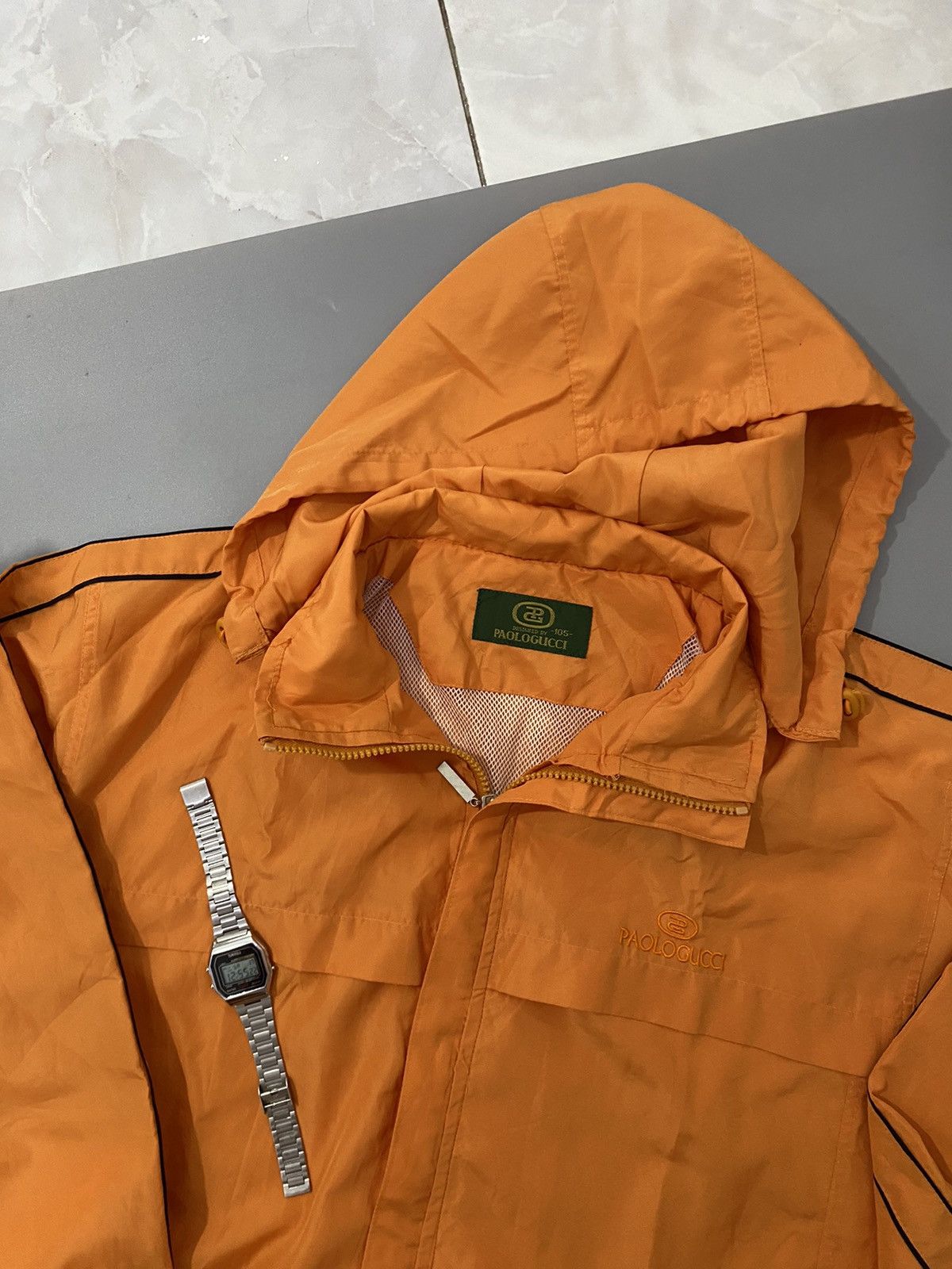 Paolo Gucci × Vintage 💥Backhit💥Paolo Gucci Track Jacket Size US XL / EU 56 / 4 - 6 Thumbnail