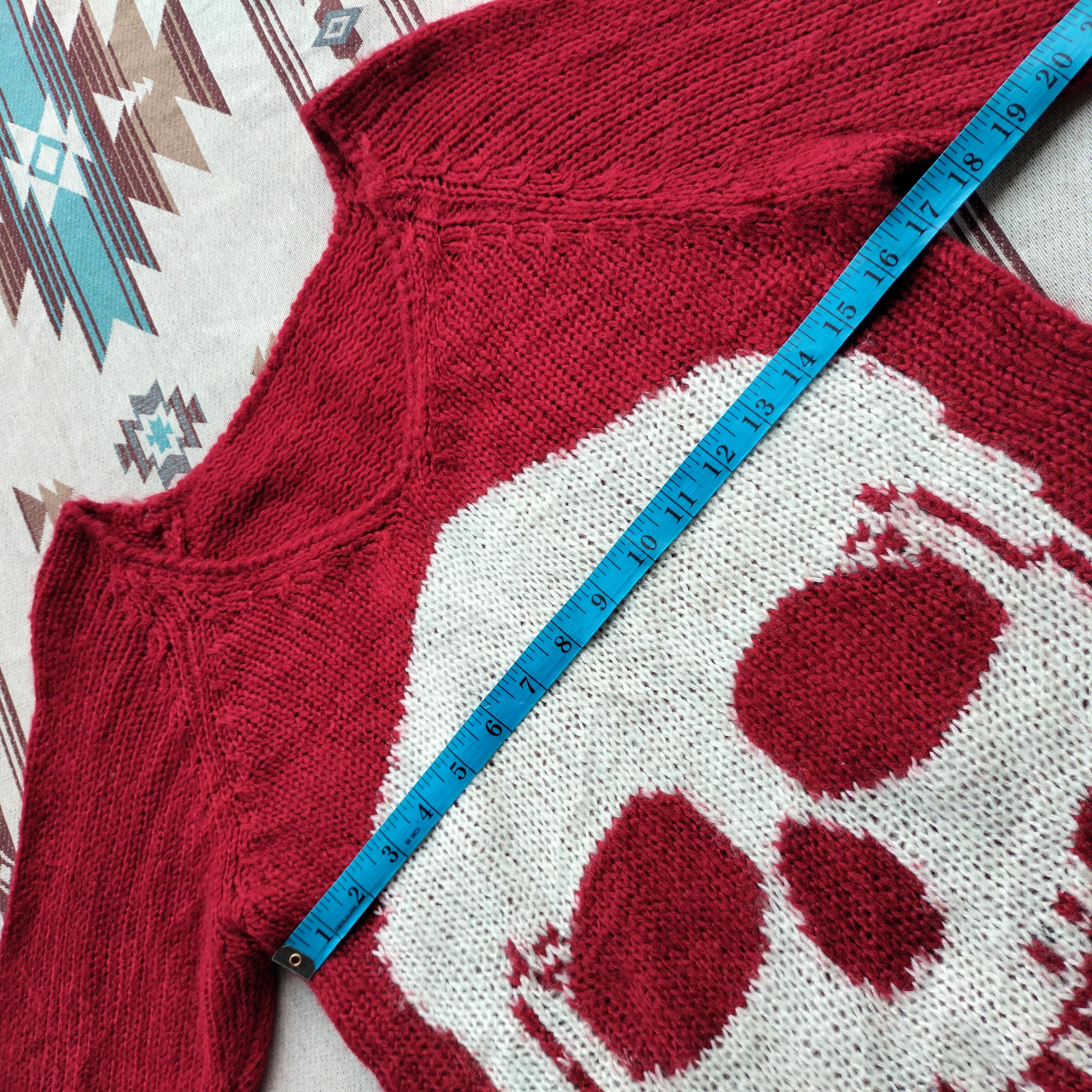 Japanese Brand japanese galstar skull seditionaries knitwear Size US S / EU 44-46 / 1 - 12 Thumbnail
