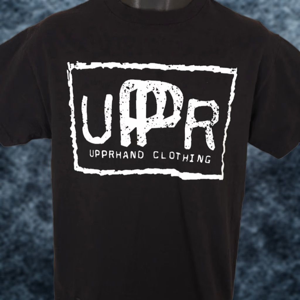 Vintage Uppr Hand Clothing Shirt Mens Size Medium Black Streetwear Size US M / EU 48-50 / 2 - 1 Thumbnail
