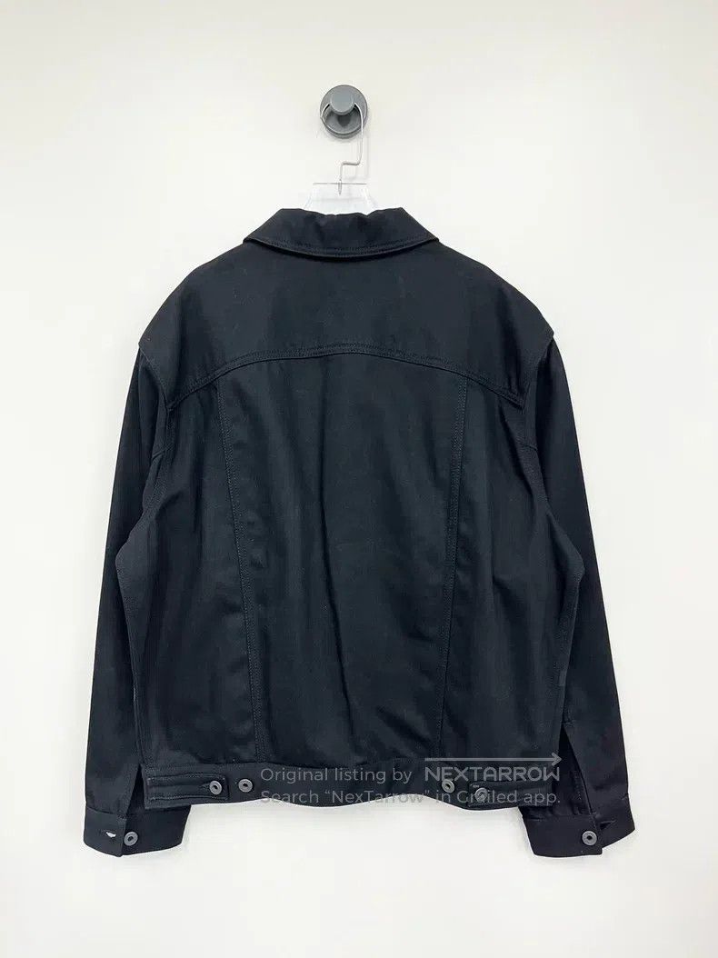 Valentino Valentino Black big V logo denim jacket jacket Size US S / EU 44-46 / 1 - 2 Thumbnail