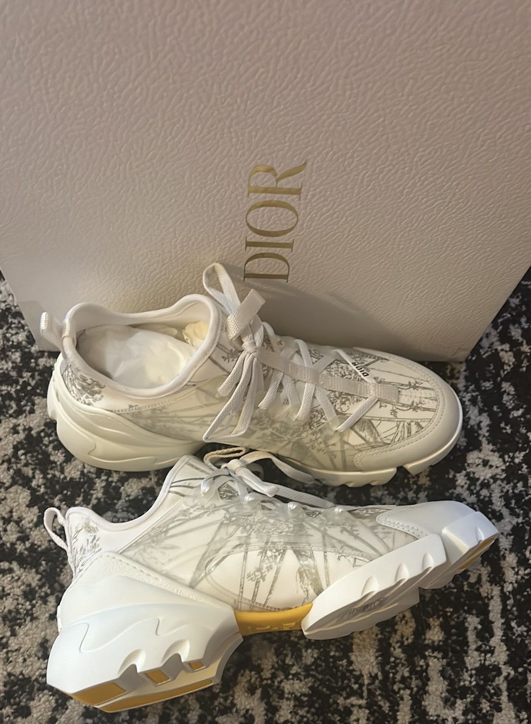 Dior Christian Dior D-Connect Sneaker Technical Fabric Printed Size US 10 / IT 40 - 3 Thumbnail