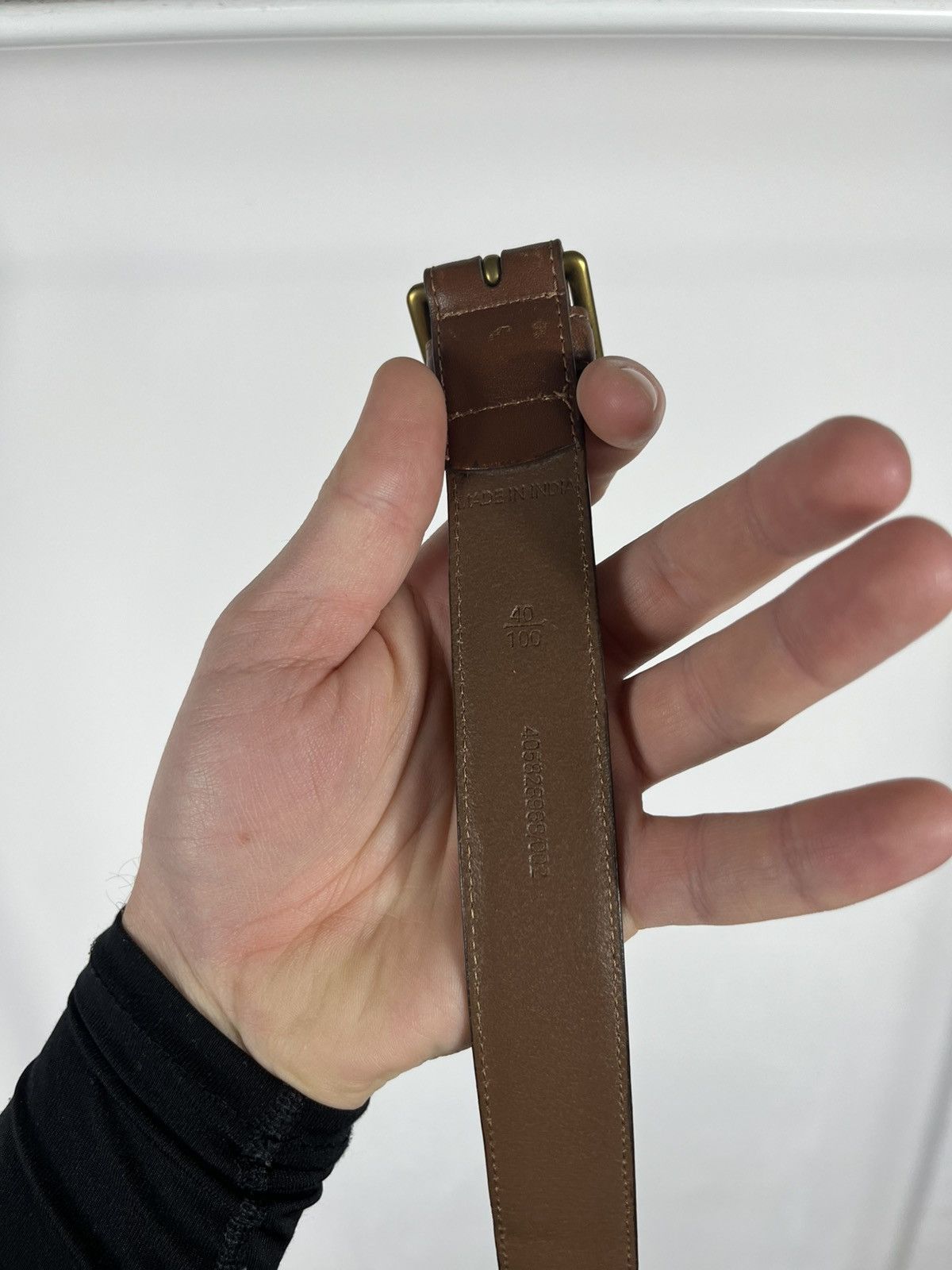 Polo Ralph Lauren Polo Ralph Lauren Brown Leather Belt 120cm Size ONE SIZE - 5 Thumbnail