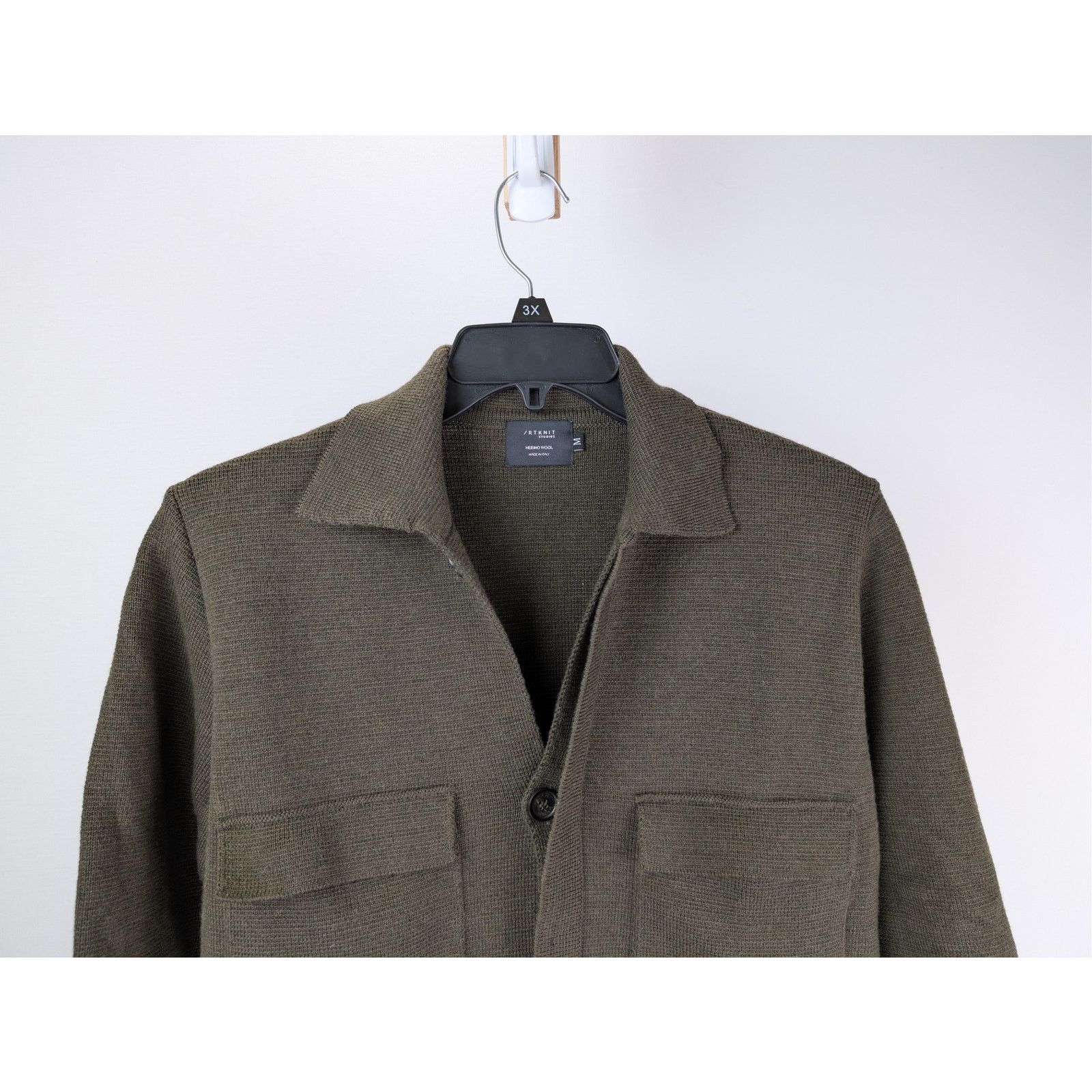 Other o1rshd1 CC20 Artknit Studios wool shirt jacket in olive Size US M / EU 48-50 / 2 - 3 Thumbnail