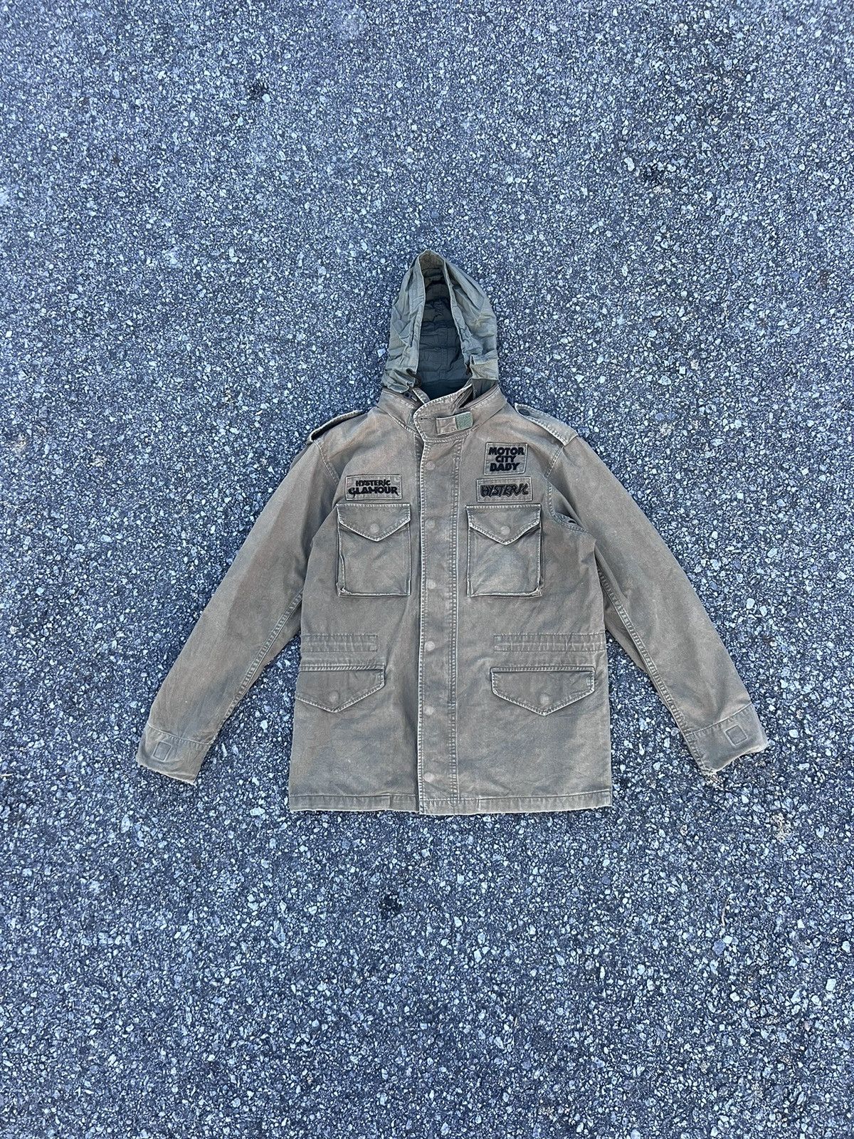 Hysteric Glamour Hysteric Glamour Motor City Baby Army Style Jacket Size US M / EU 48-50 / 2 - 2 Thumbnail
